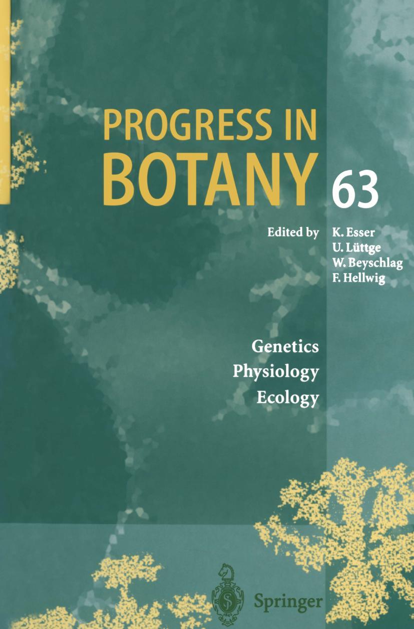 Vorderes Coverbild Progress in Botany