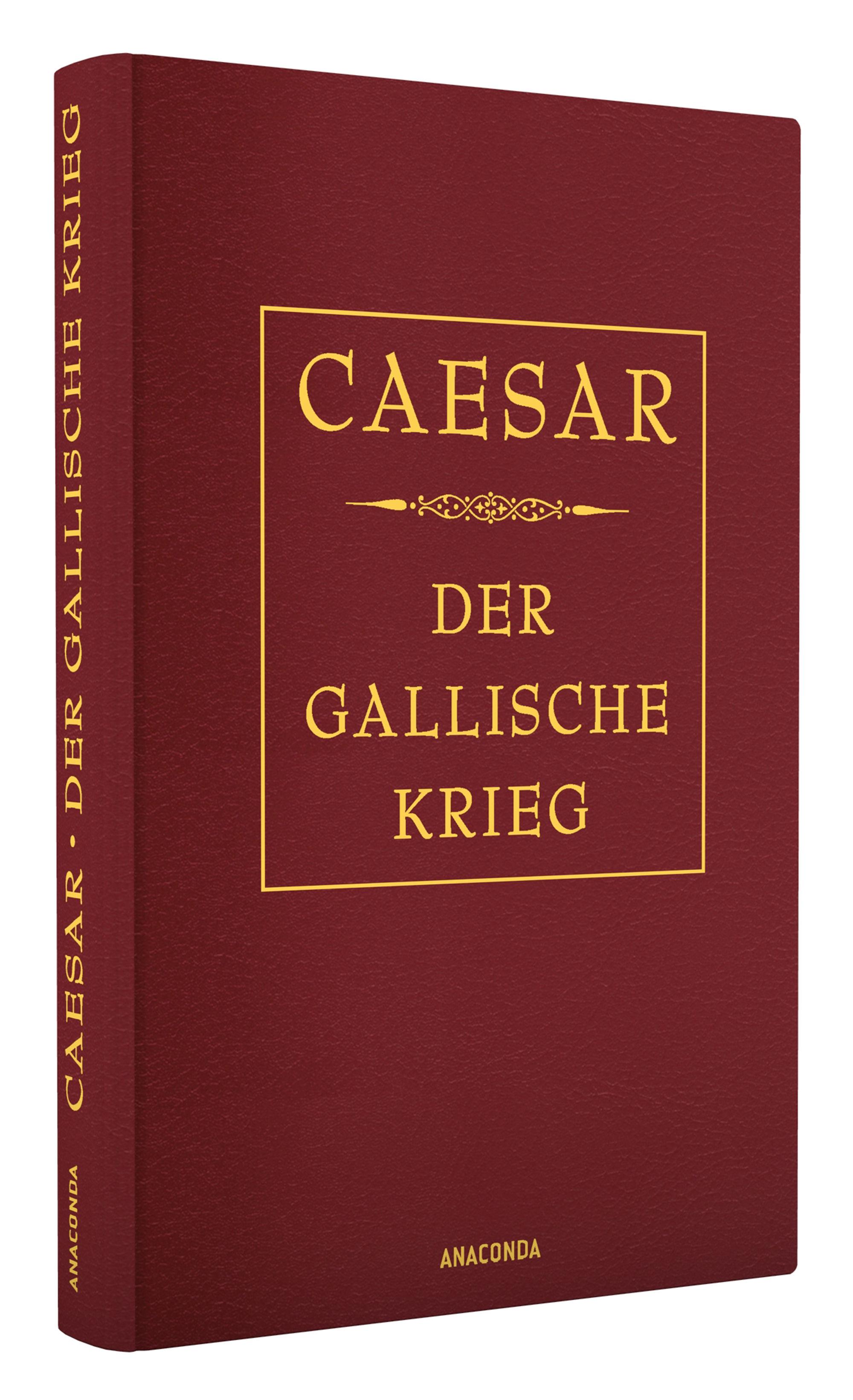 Beispielinhalt (Bild) Der gallische Krieg (Cabra-Lederausgabe)