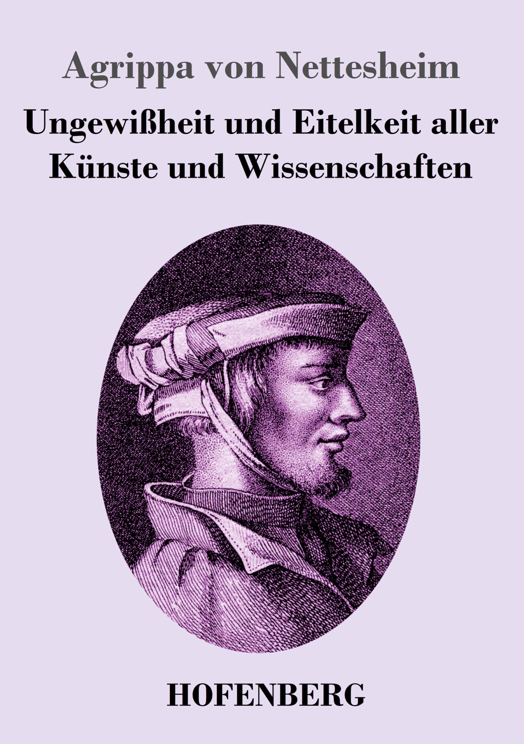 Vorderes Coverbild Ungewißheit und Eitelkeit aller Künste und Wissenschaften