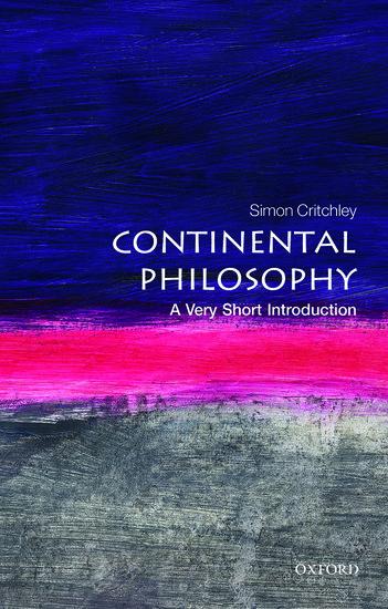 Vorderes Coverbild Continental Philosophy