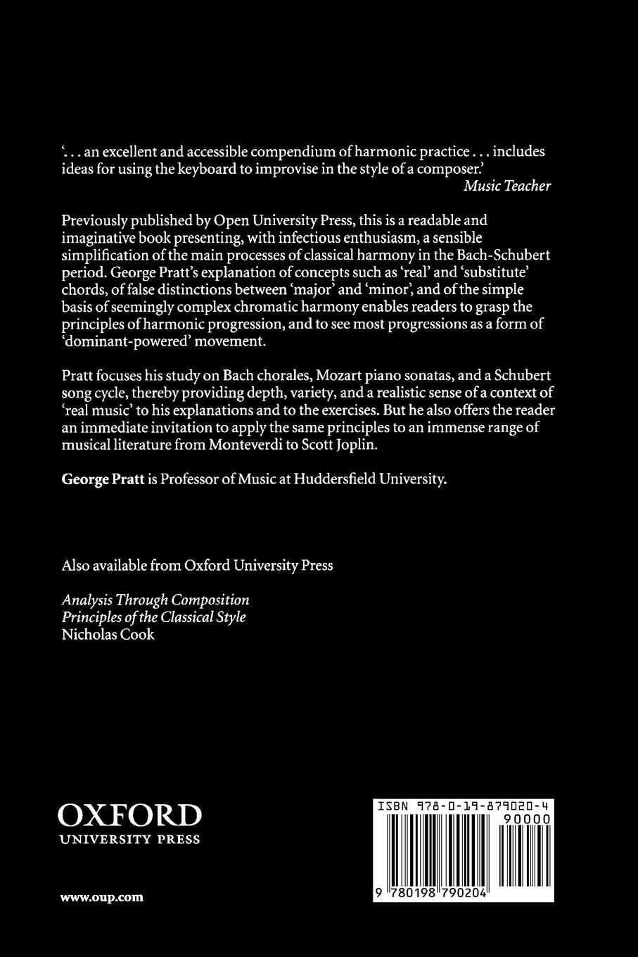 Rückseitencover The Dynamics of Harmony