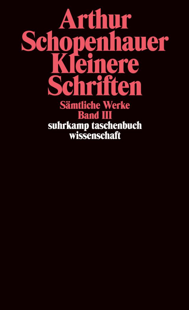 Vorderes Coverbild Kleinere Schriften