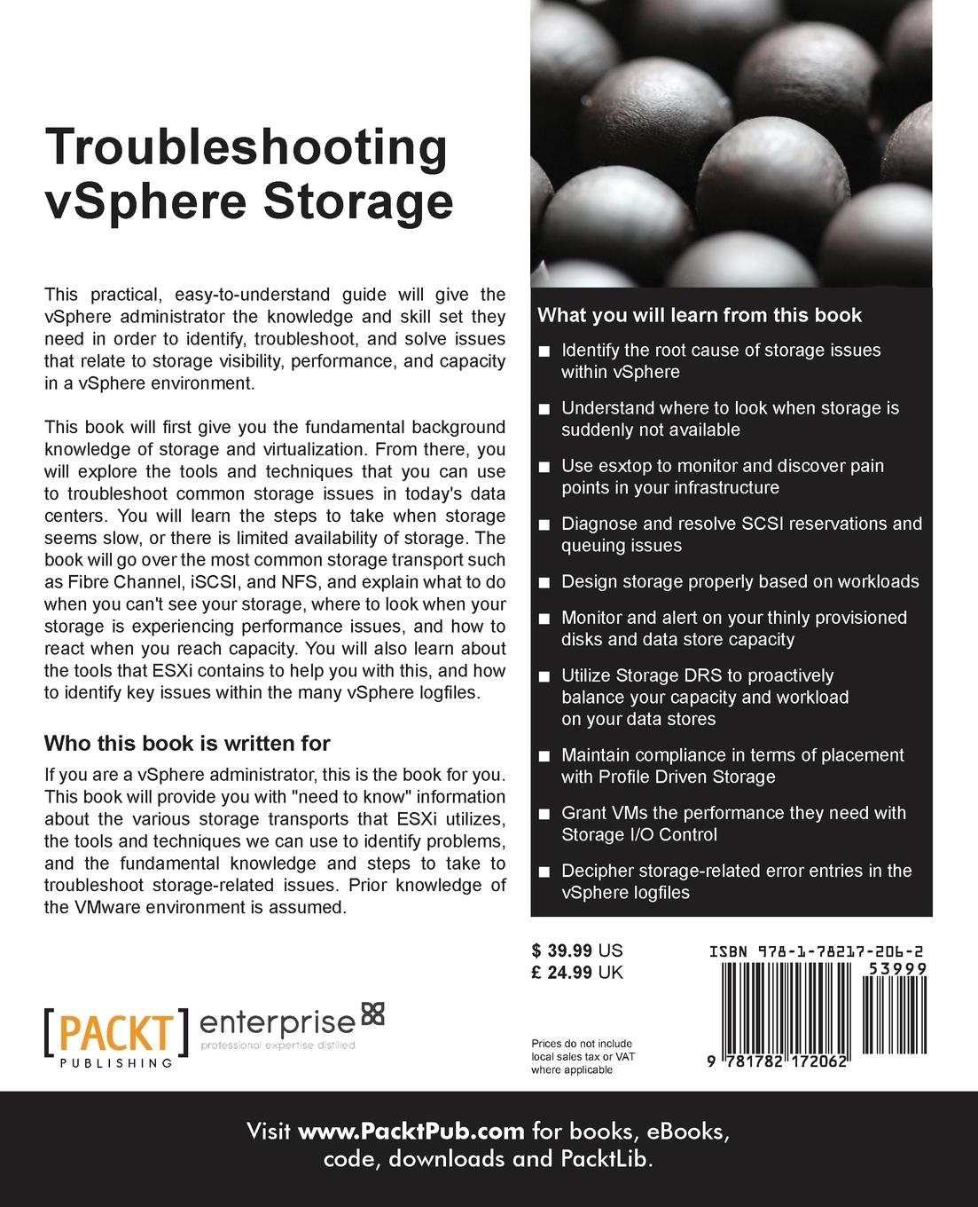 Rückseitencover Troubleshooting Vsphere Storage