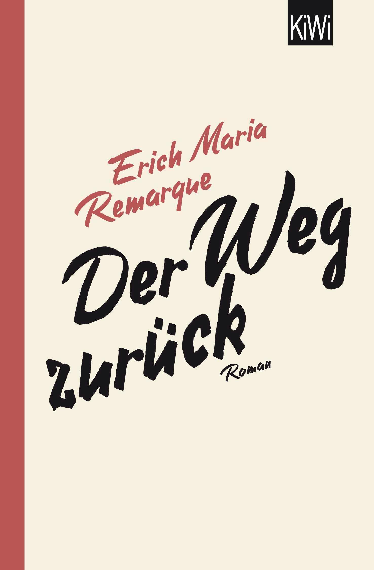 Vorderes Coverbild Der Weg zurück