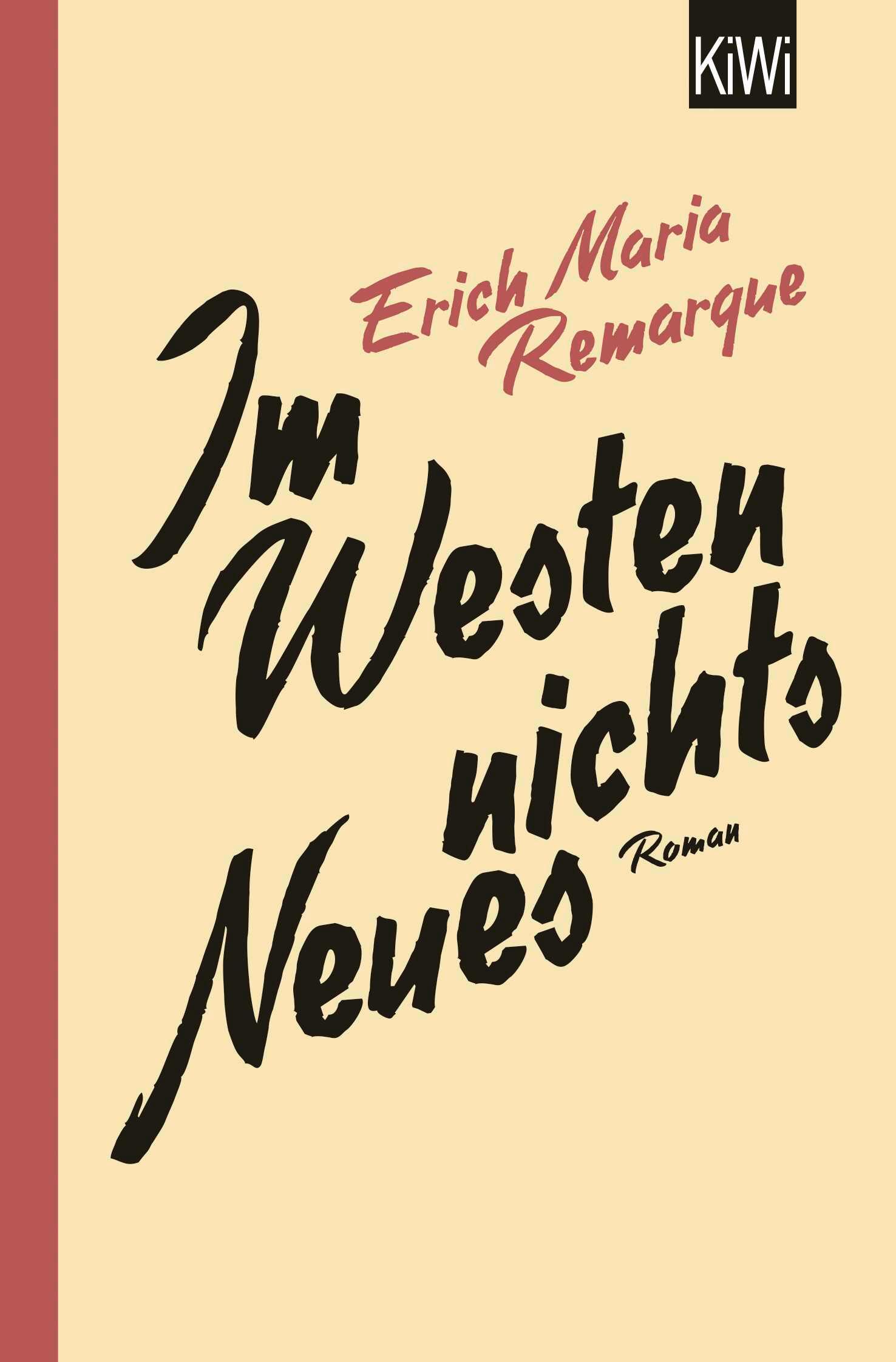 Vorderes Coverbild Im Westen nichts Neues