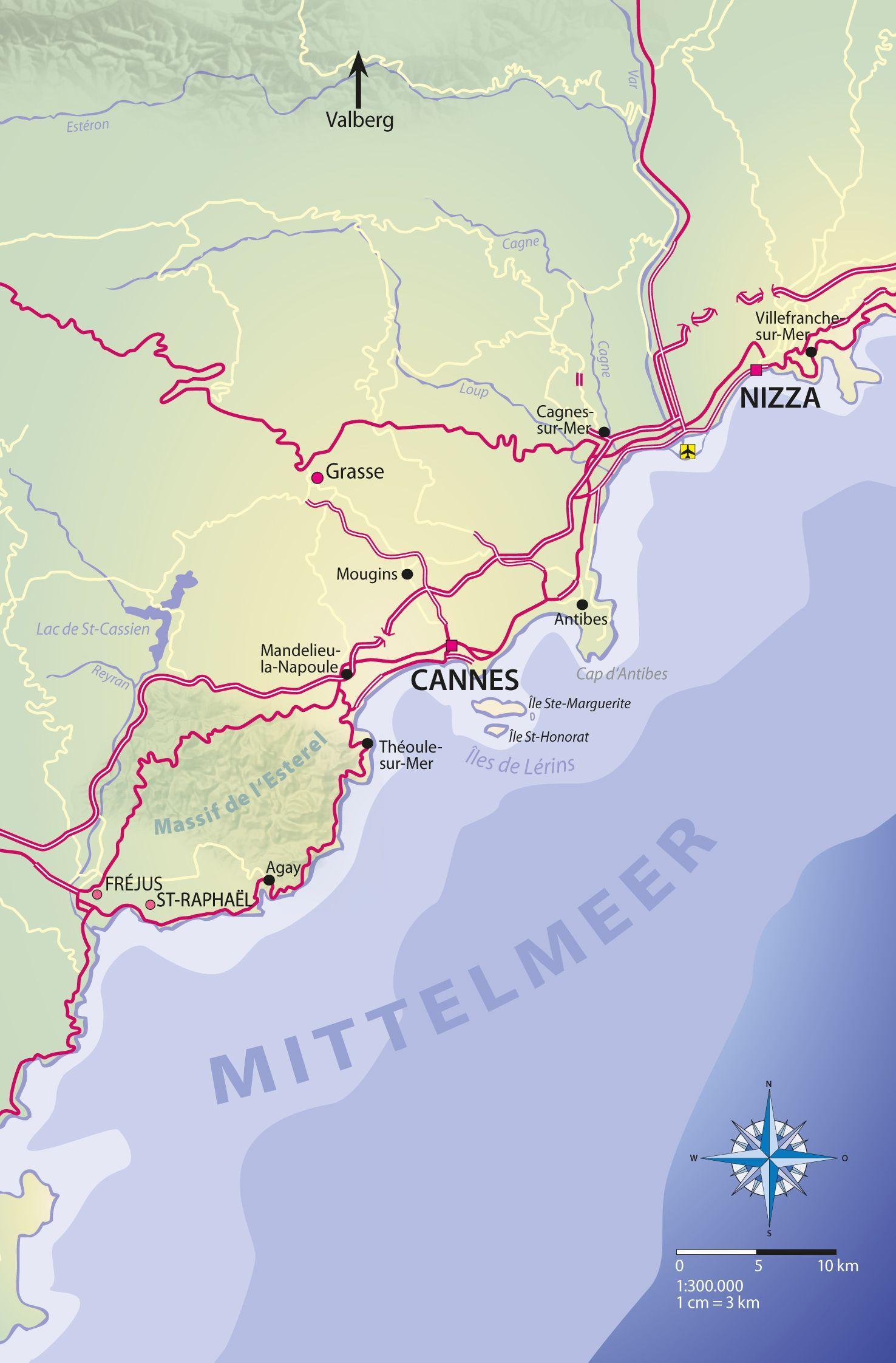 Beispielinhalt (Bild) Mörderische Côte d'Azur