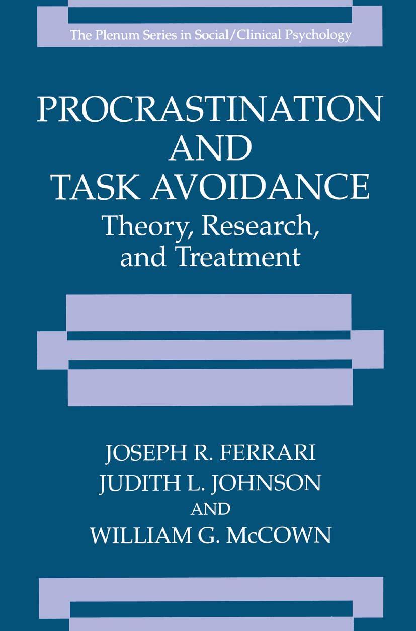 Vorderes Coverbild Procrastination and Task Avoidance