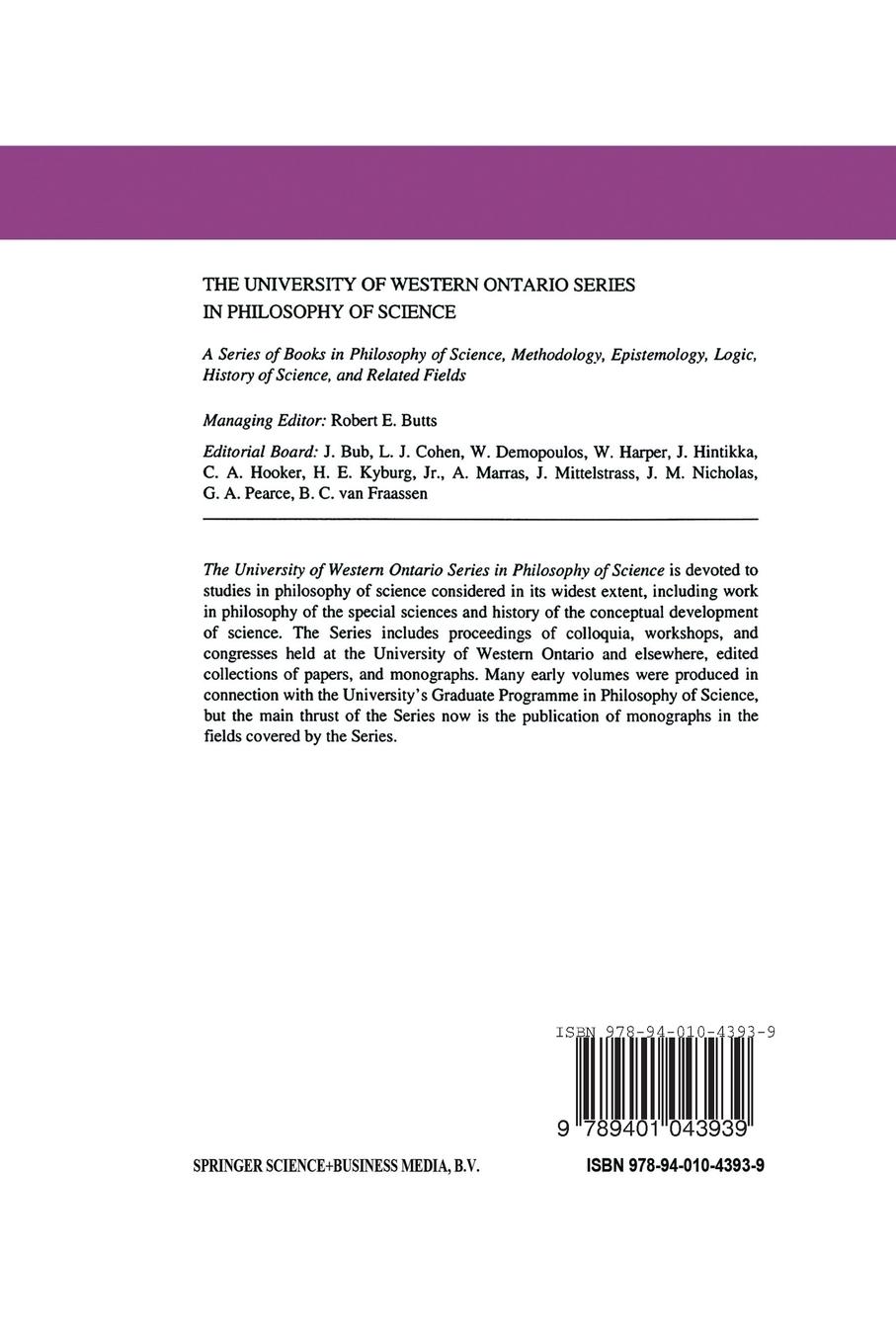 Rückseitencover The Completeness of Scientific Theories