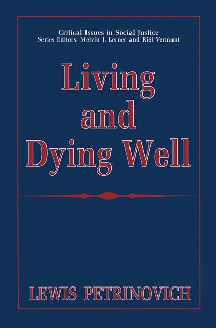 Vorderes Coverbild Living and Dying Well