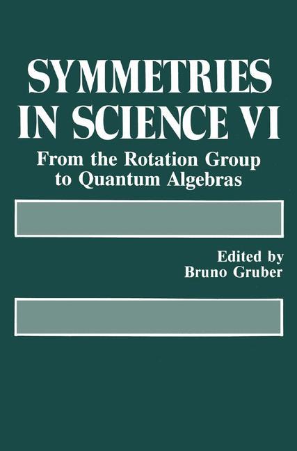 Vorderes Coverbild Symmetries in Science VI