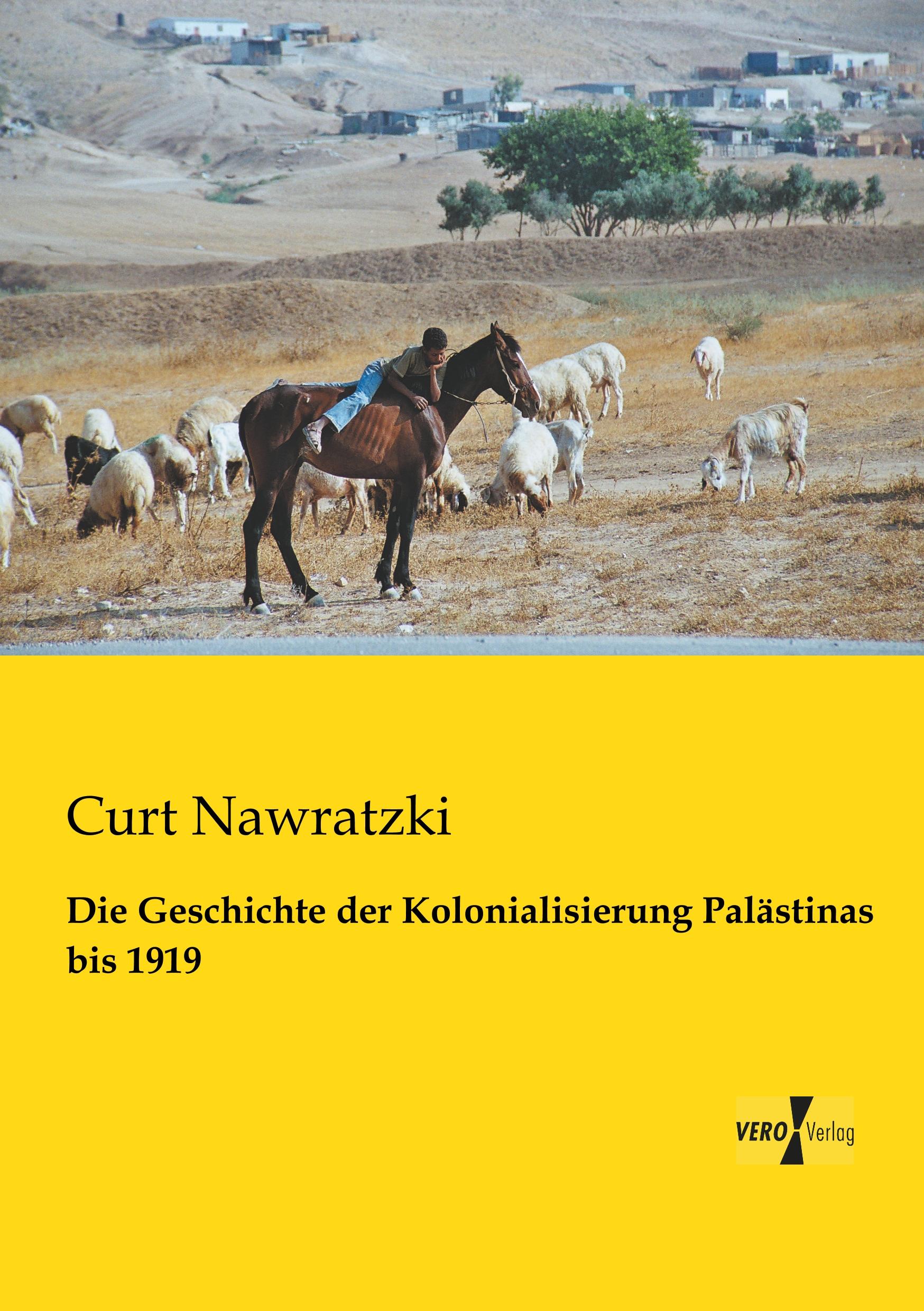 Vorderes Coverbild Die Geschichte der Kolonialisierung Palästinas bis 1919