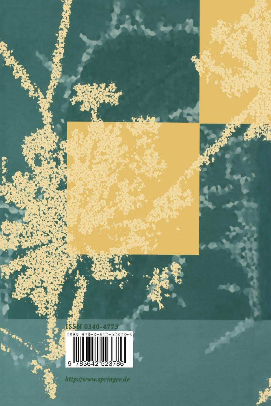 Rückseitencover Progress in Botany
