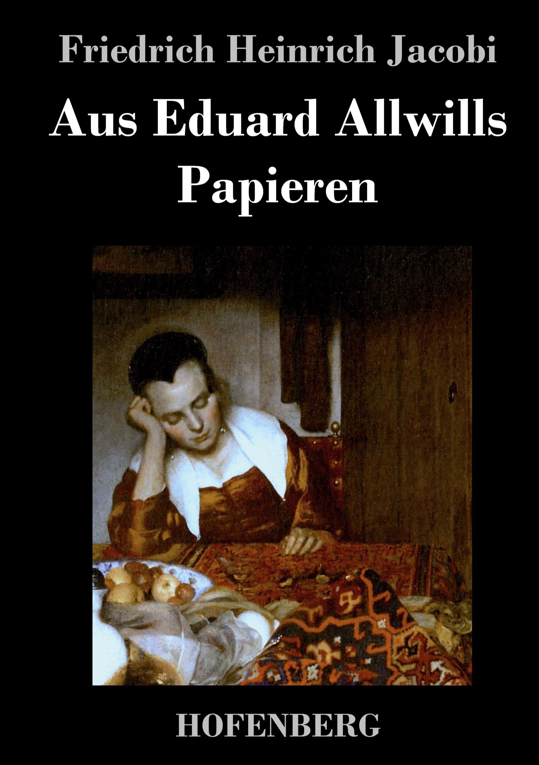 Vorderes Coverbild Aus Eduard Allwills Papieren