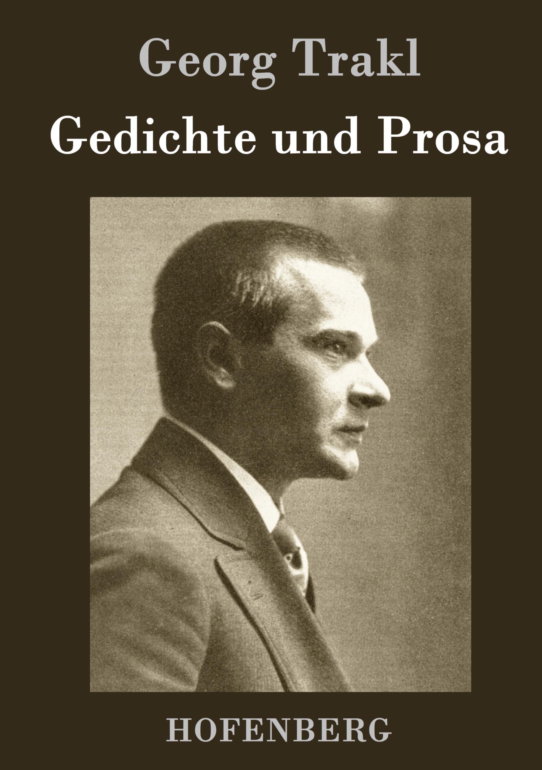 Vorderes Coverbild Gedichte und Prosa