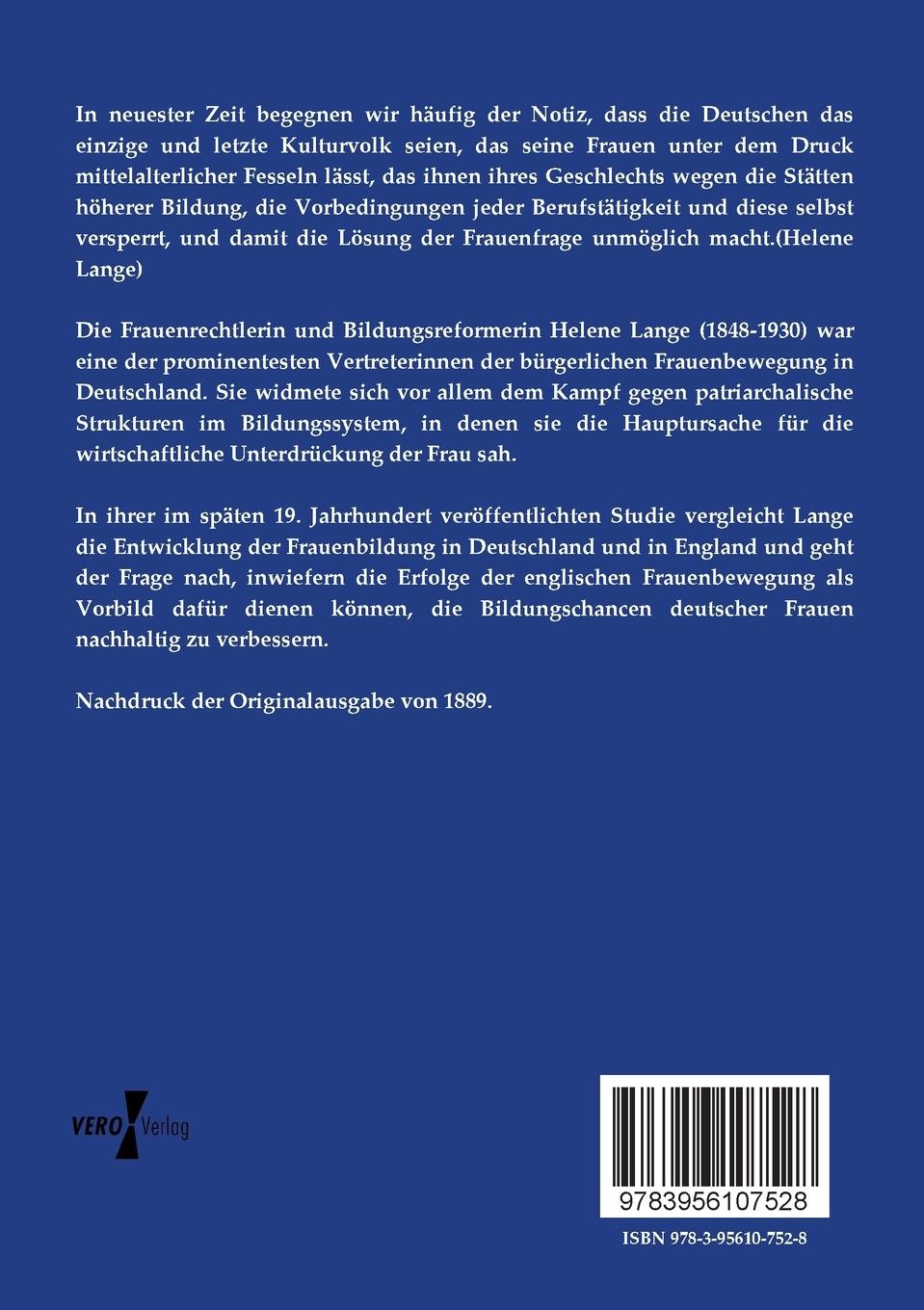 Rückseitencover Frauenbildung