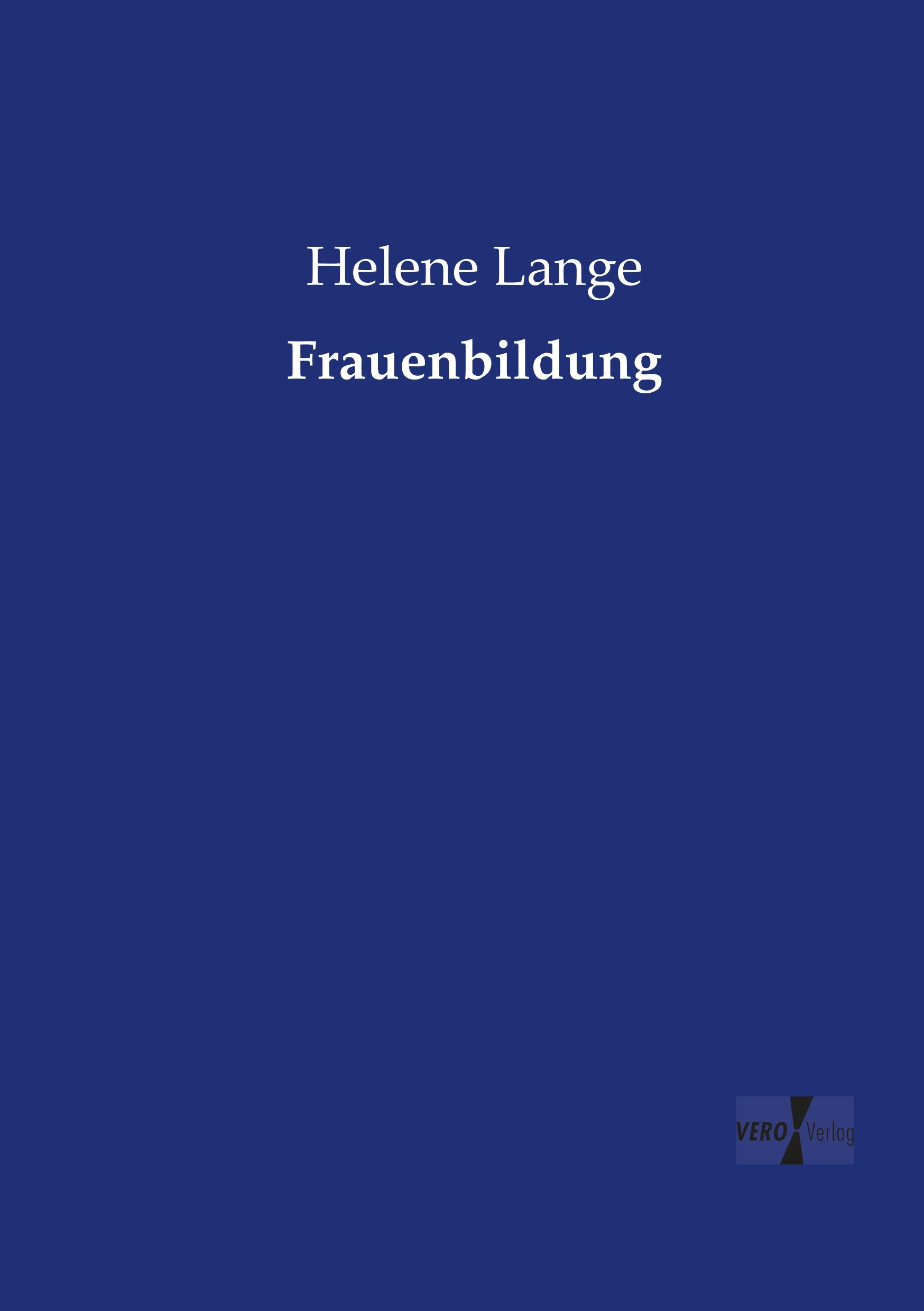 Vorderes Coverbild Frauenbildung