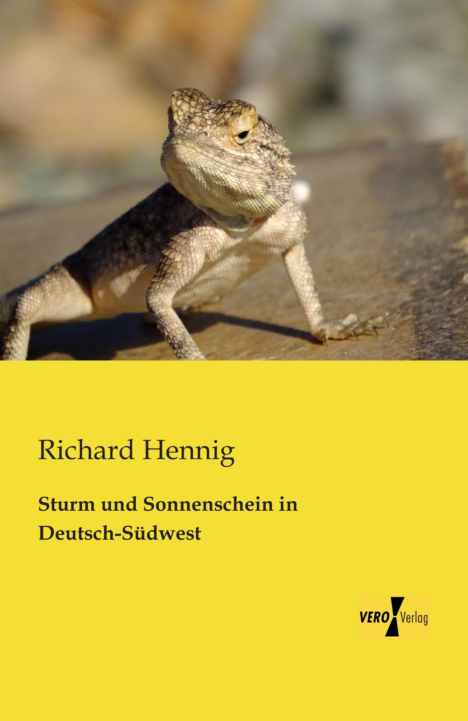Vorderes Coverbild Sturm und Sonnenschein in Deutsch-Südwest