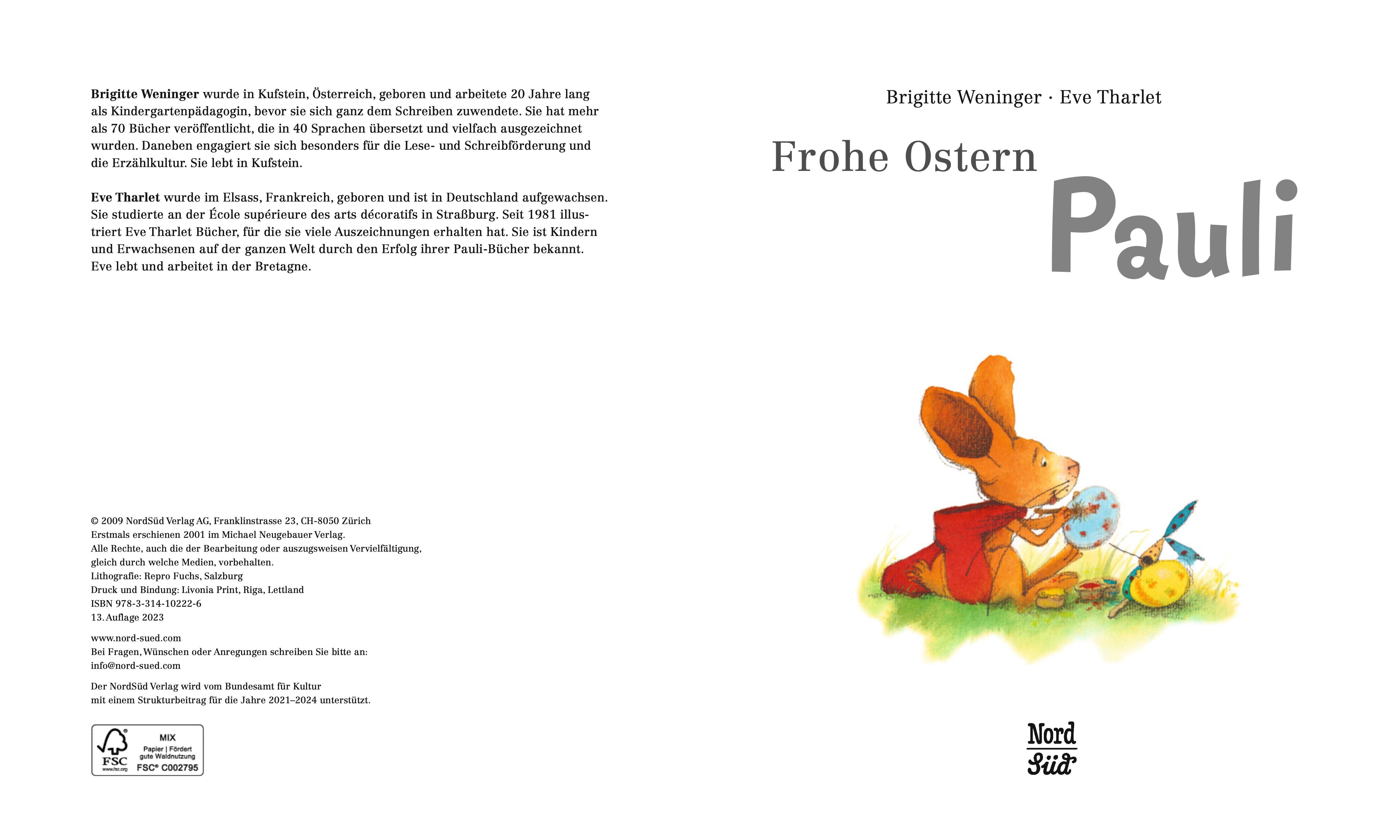 Beispielinhalt (Bild) Frohe Ostern Pauli