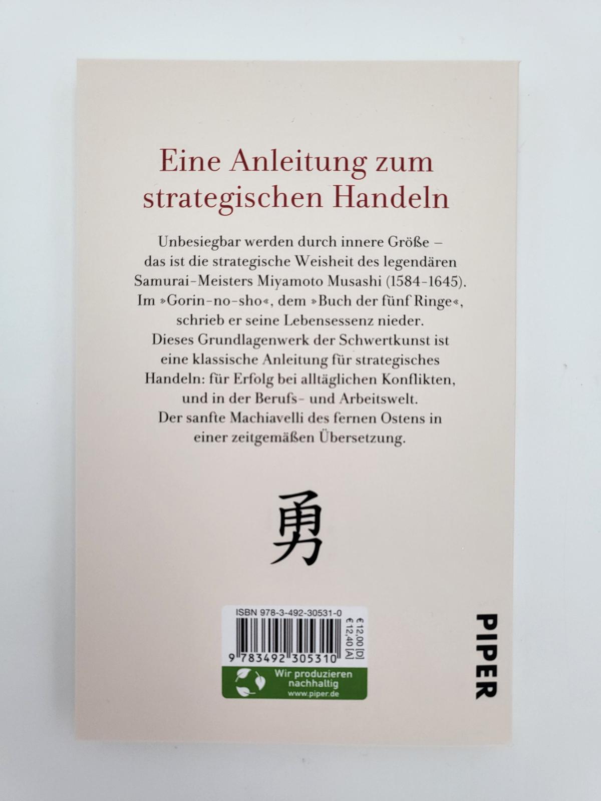 Beispielinhalt (Bild) Das Buch der fünf Ringe