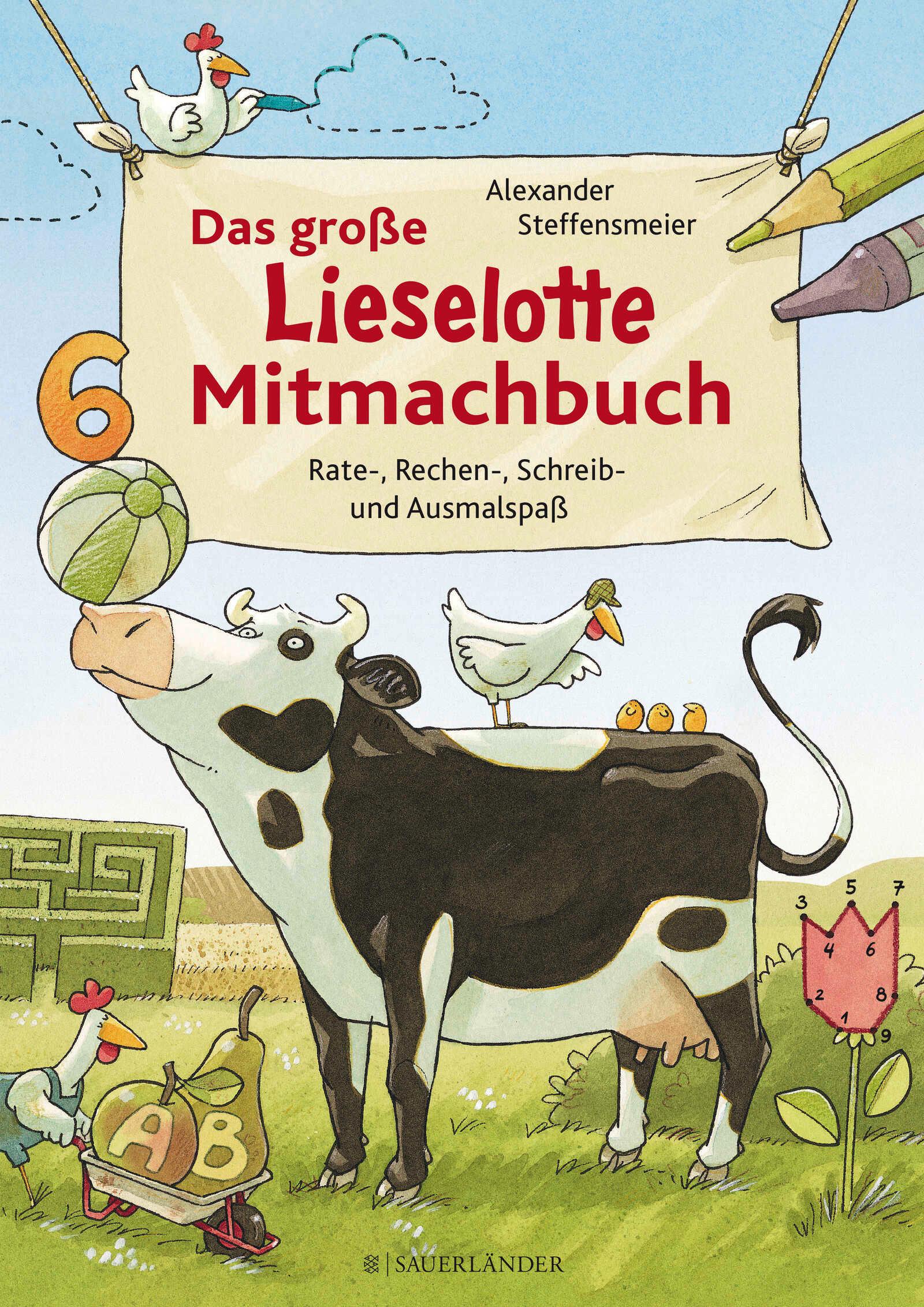 Vorderes Coverbild Das große Lieselotte Mitmachbuch