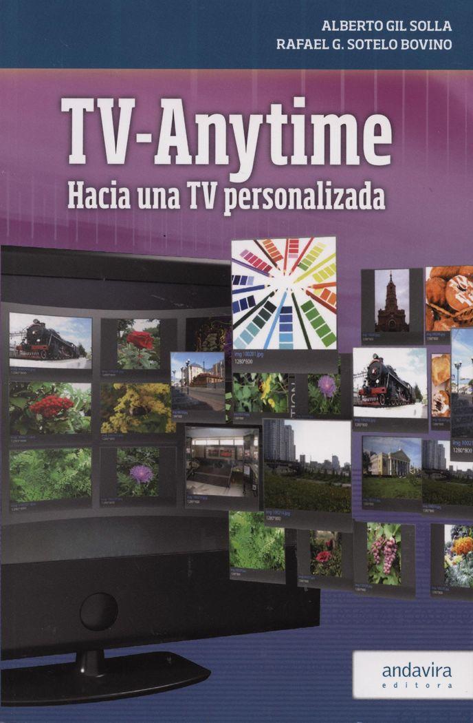 Vorderes Coverbild TV-Anytime : hacia una TV personalizada