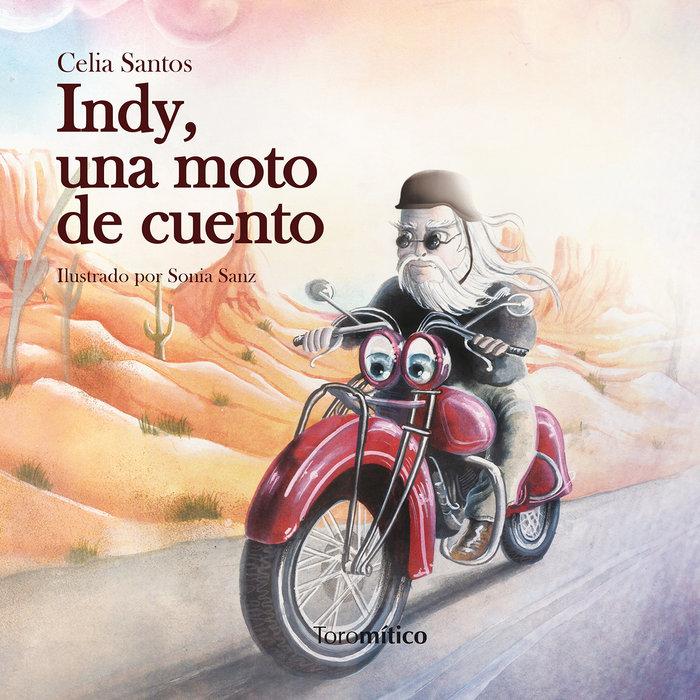 Vorderes Coverbild Indy. Una moto de cuento