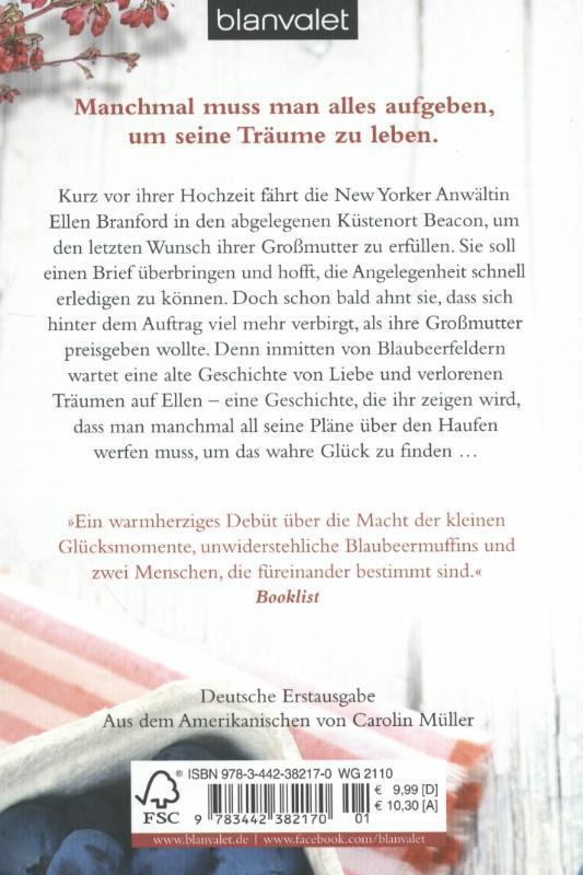 Rückseitencover Der Sommer der Blaubeeren