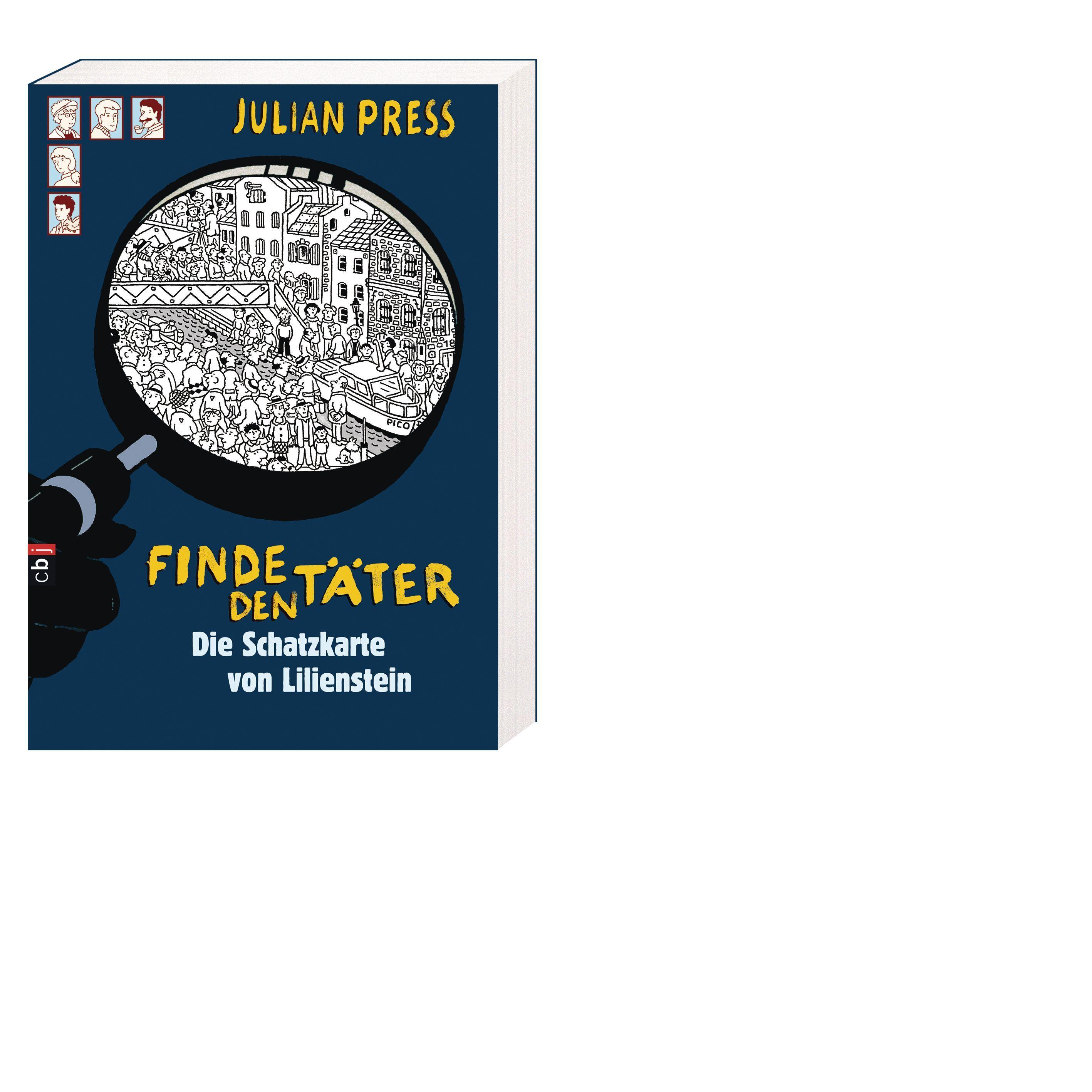 Beispielinhalt (Bild) Finde den Täter - Die Schatzkarte von Lilienstein