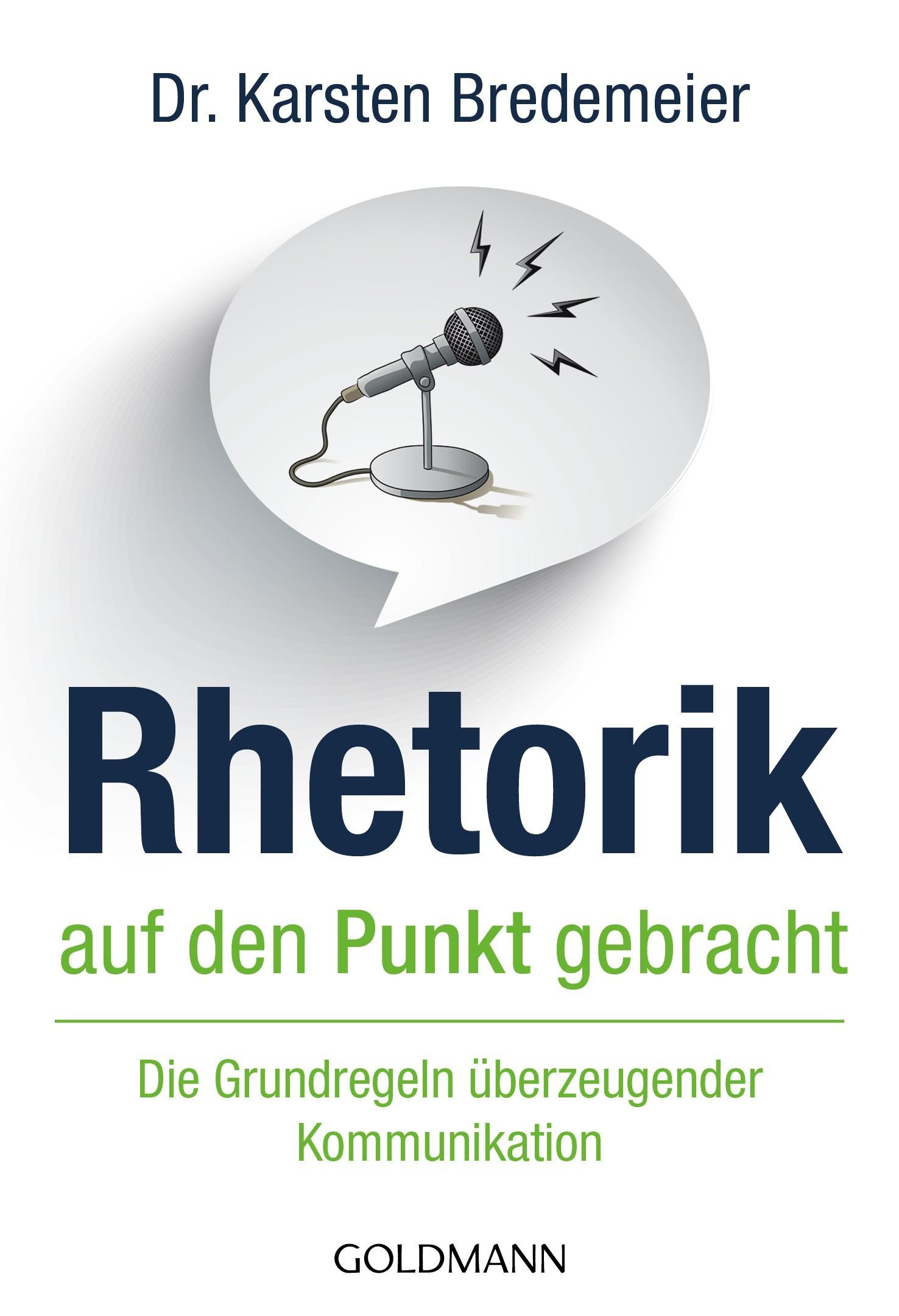 Vorderes Coverbild Rhetorik auf den Punkt gebracht