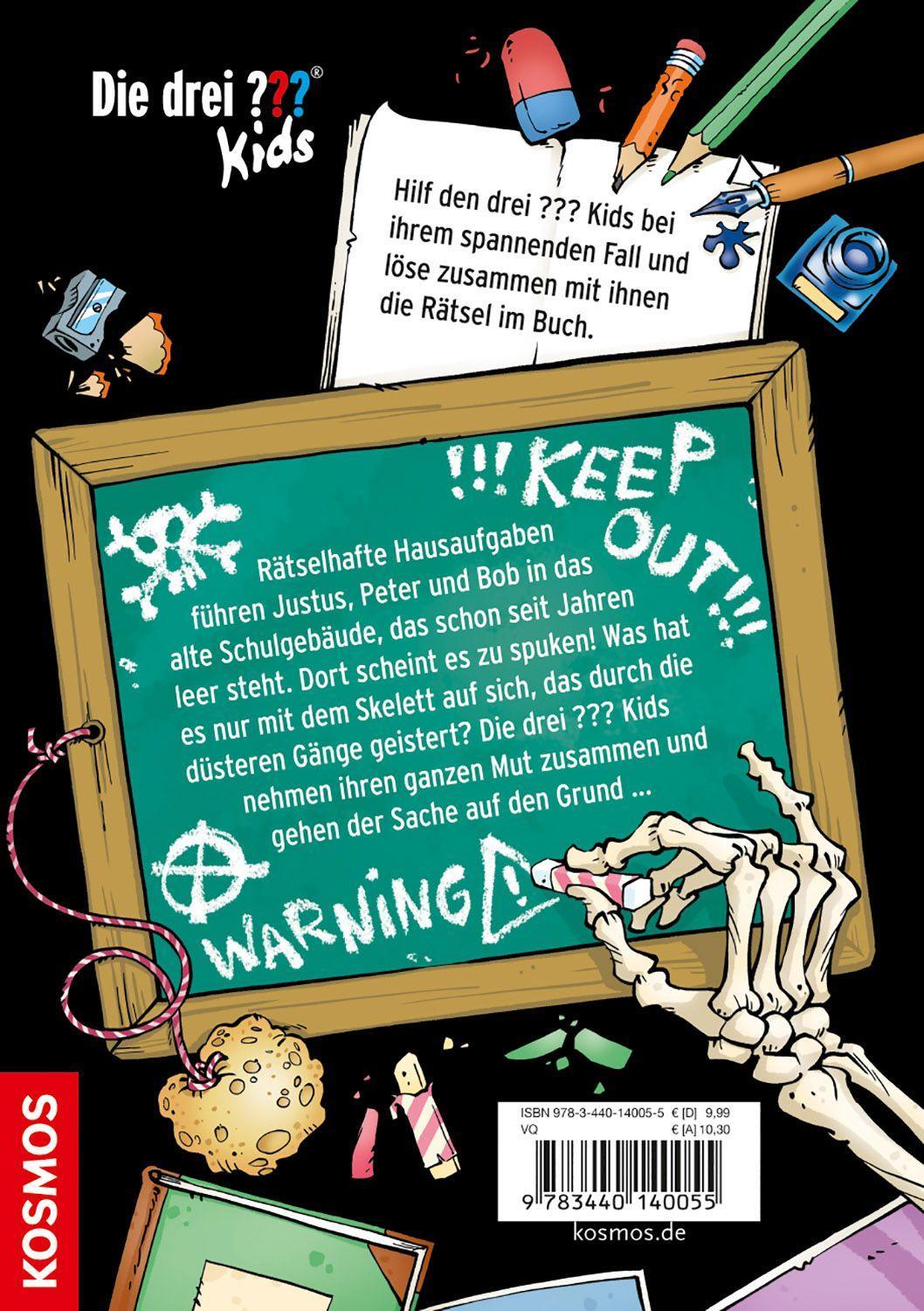 Beispielinhalt (Bild) Die drei ??? Kids. Spuk in der Schule (drei Fragezeichen)