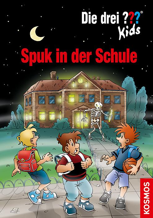 Vorderes Coverbild Die drei ??? Kids. Spuk in der Schule (drei Fragezeichen)
