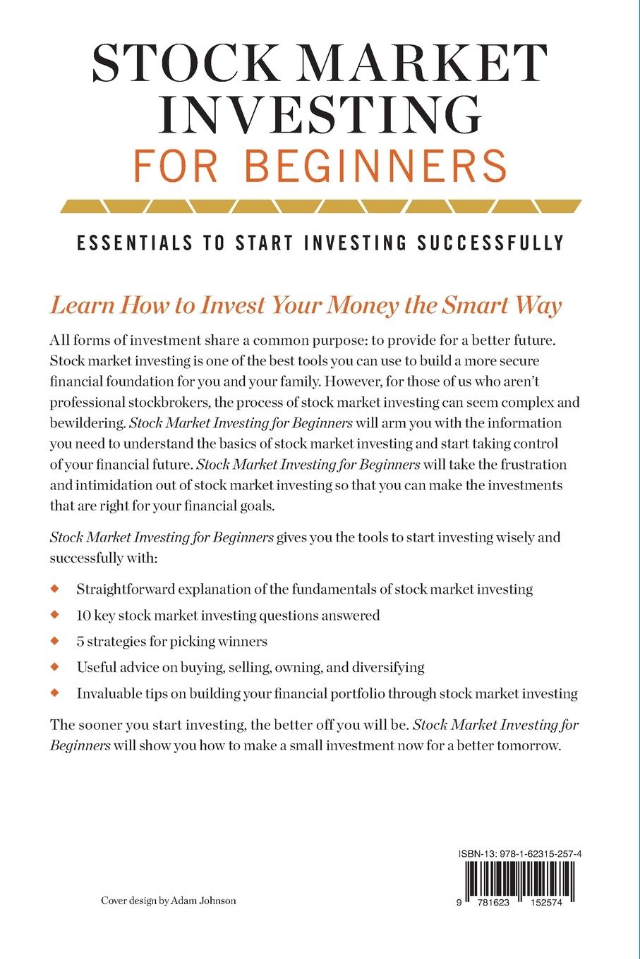 Rückseitencover Stock Market Investing for Beginners