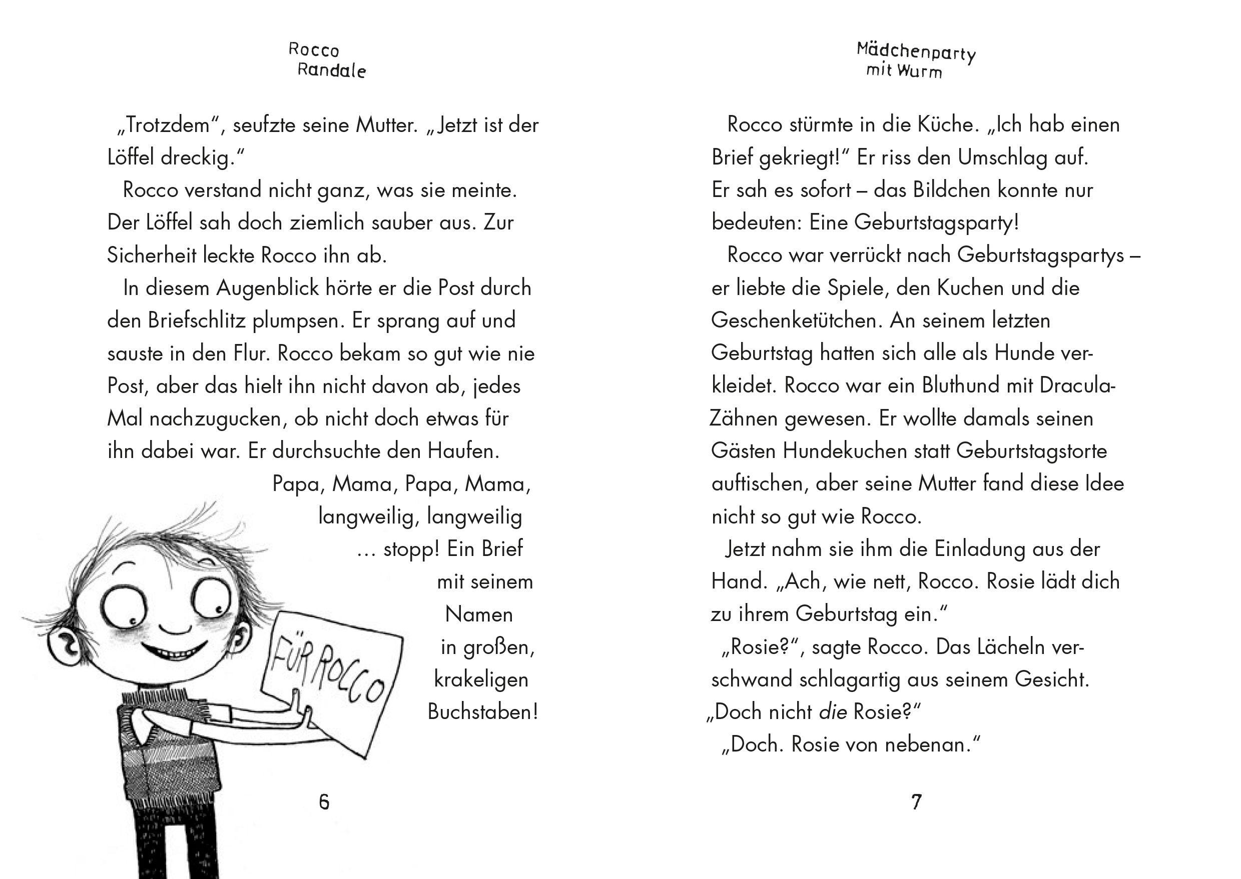 Beispielinhalt (Bild) Rocco Randale - Chaos hoch drei. Sammelband 1