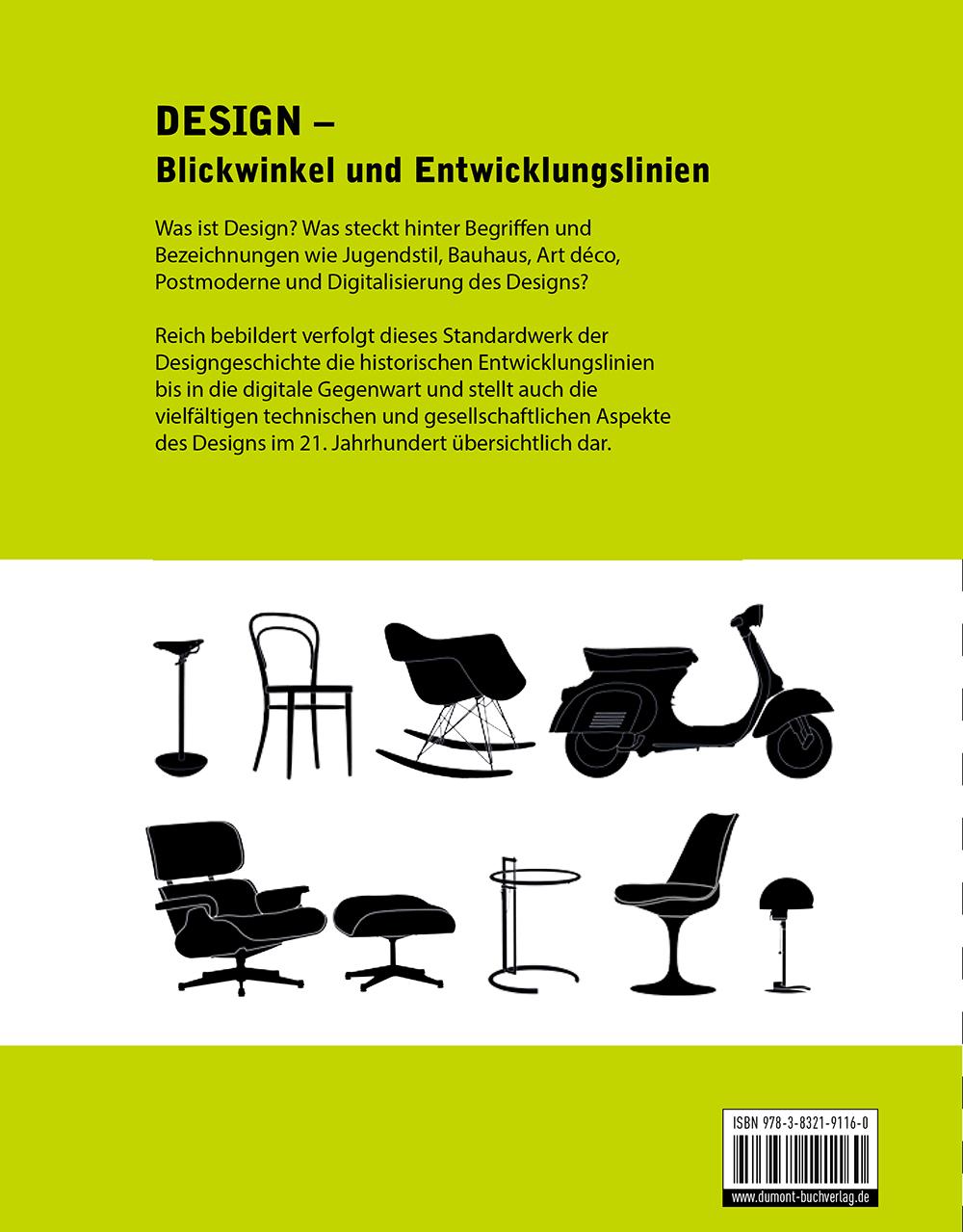 Rückseitencover Geschichte des Designs