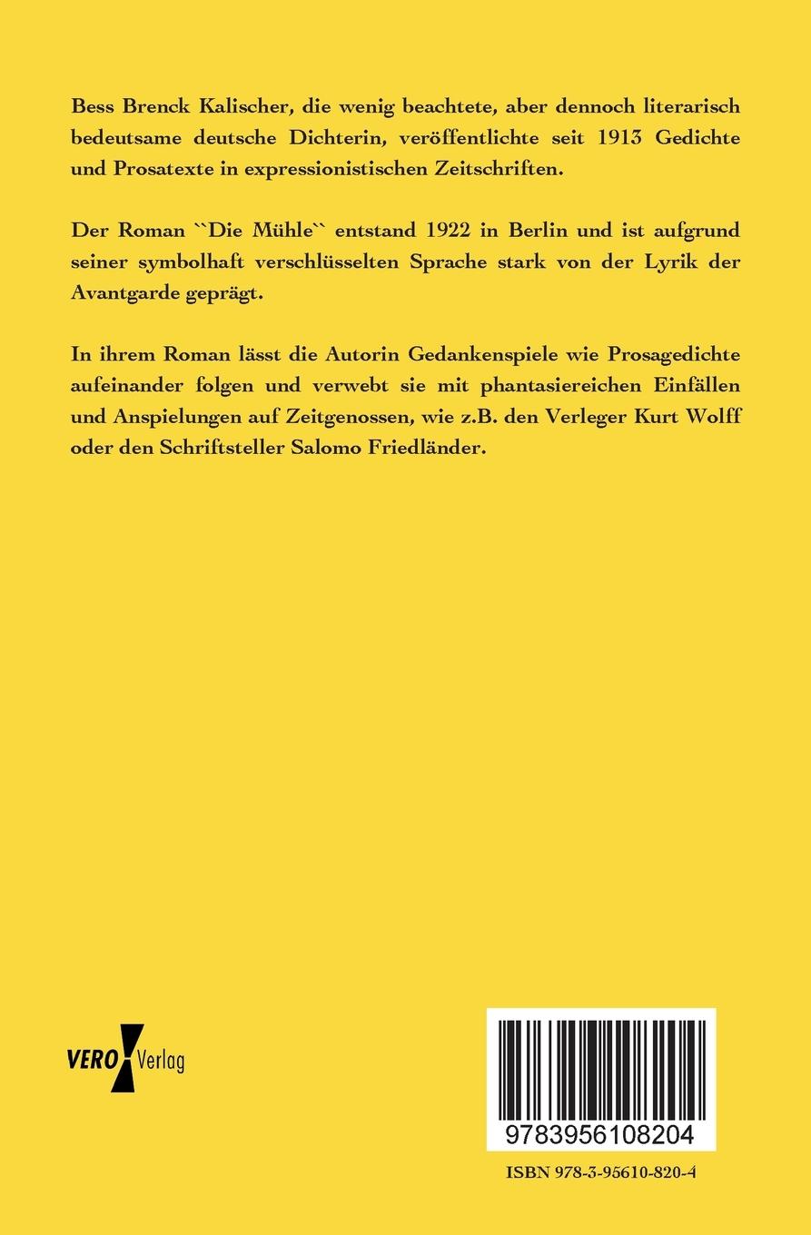 Rückseitencover Die Mühle