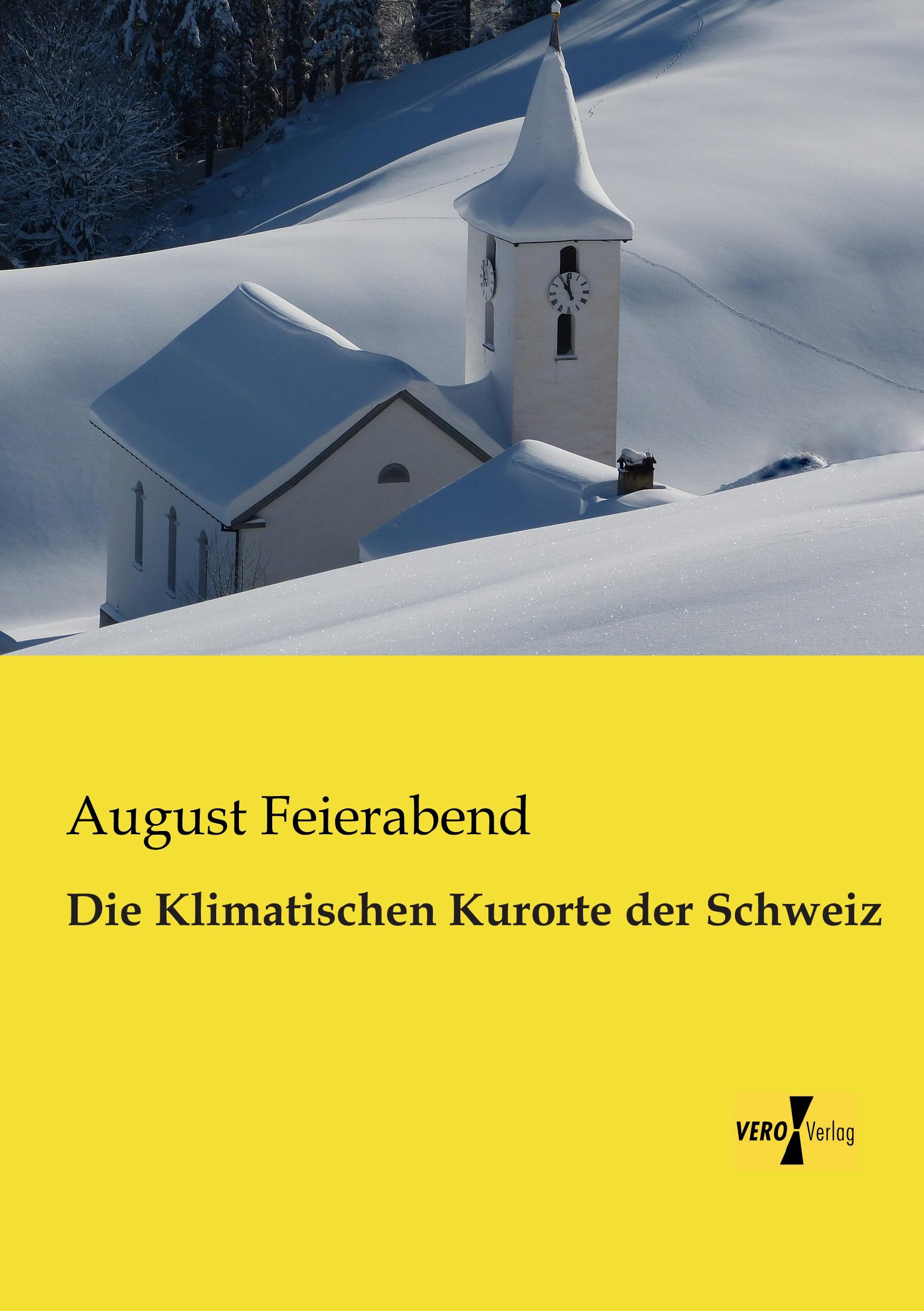 Vorderes Coverbild Die Klimatischen Kurorte der Schweiz