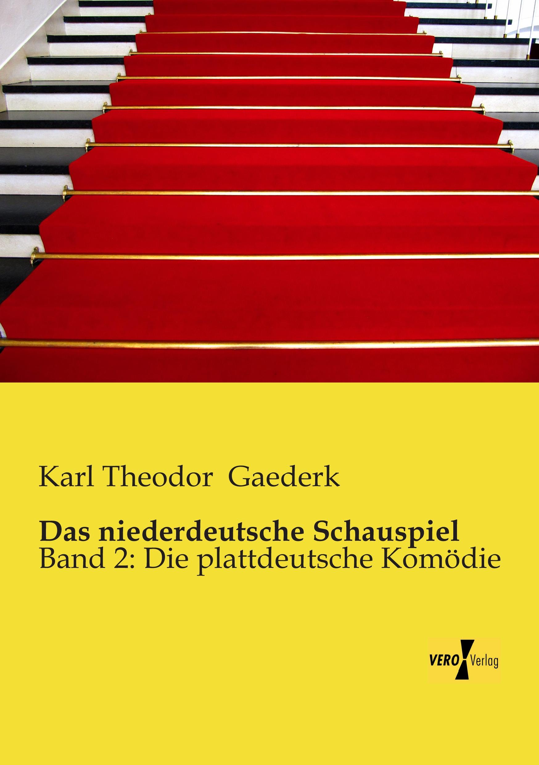Vorderes Coverbild Das niederdeutsche Schauspiel