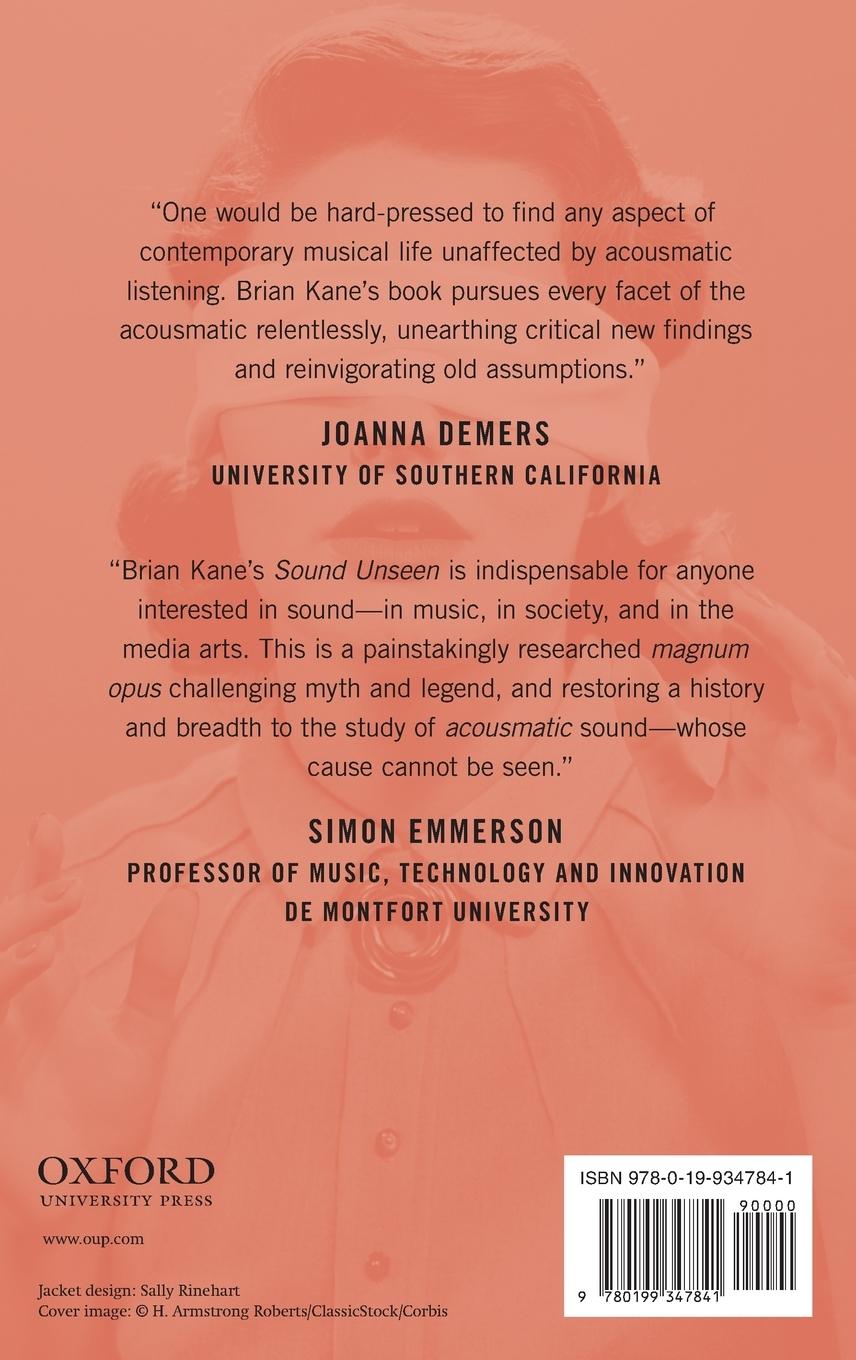 Rückseitencover Sound Unseen