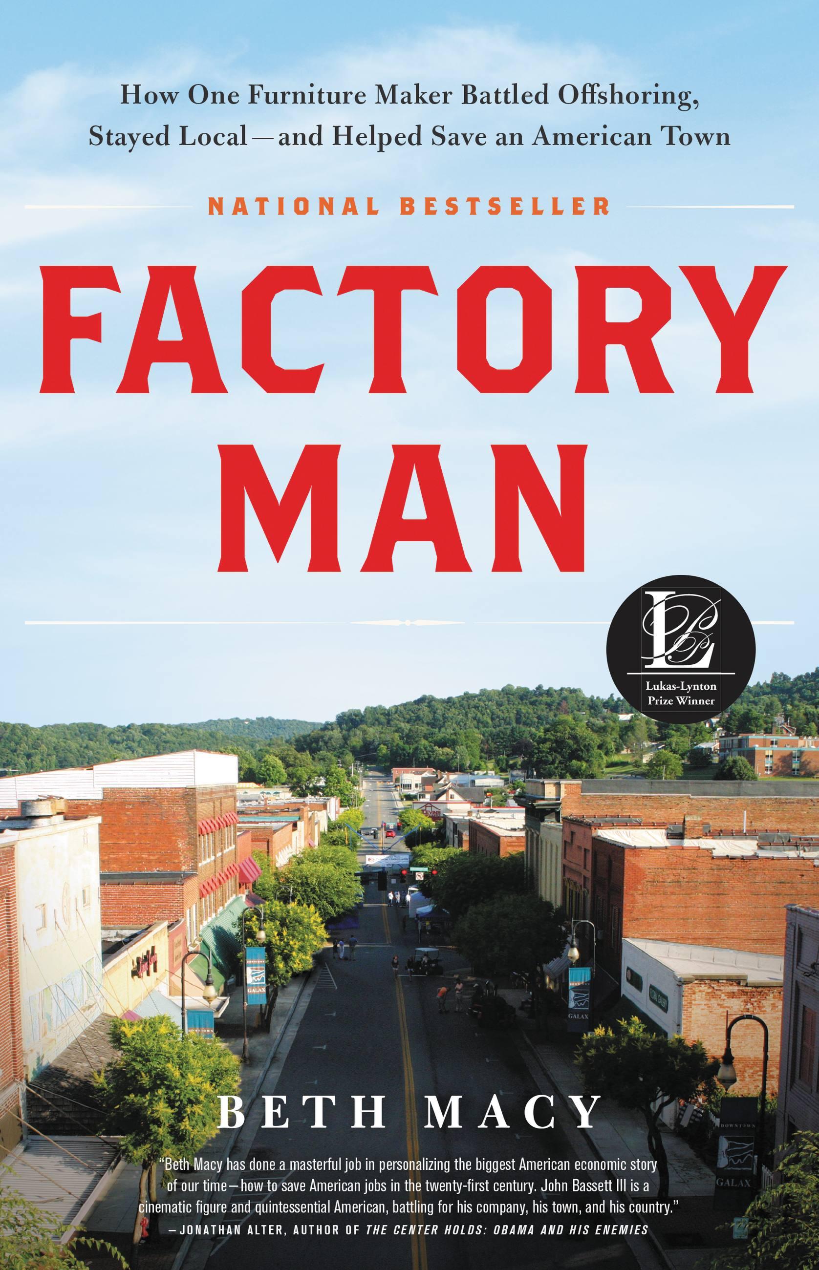 Vorderes Coverbild Factory Man