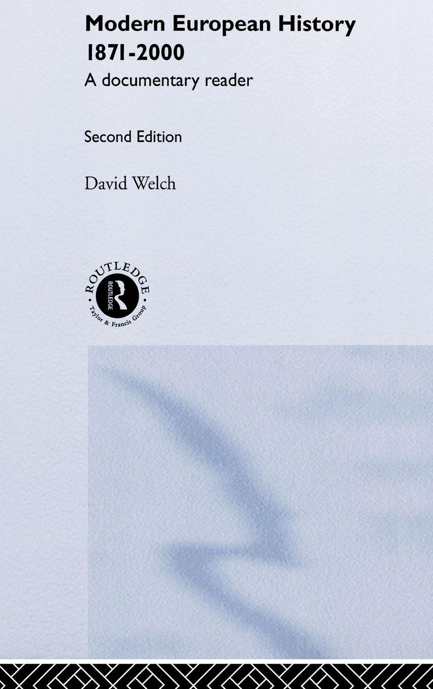 Vorderes Coverbild Modern European History 1871-2000
