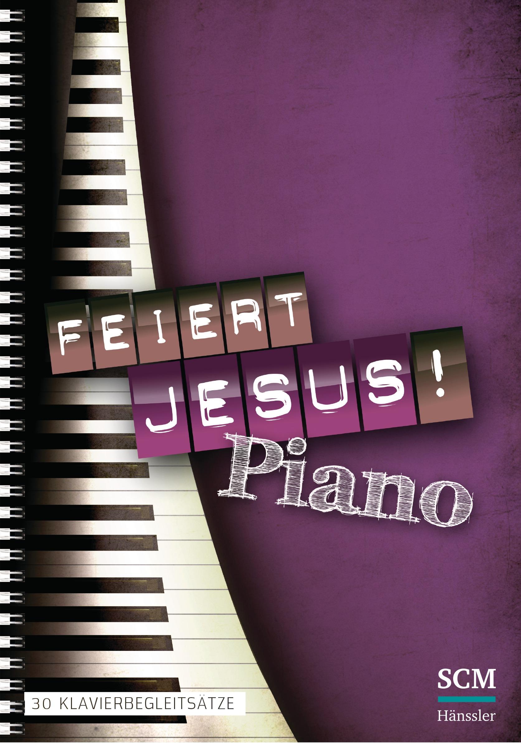 Vorderes Coverbild Feiert Jesus! Piano