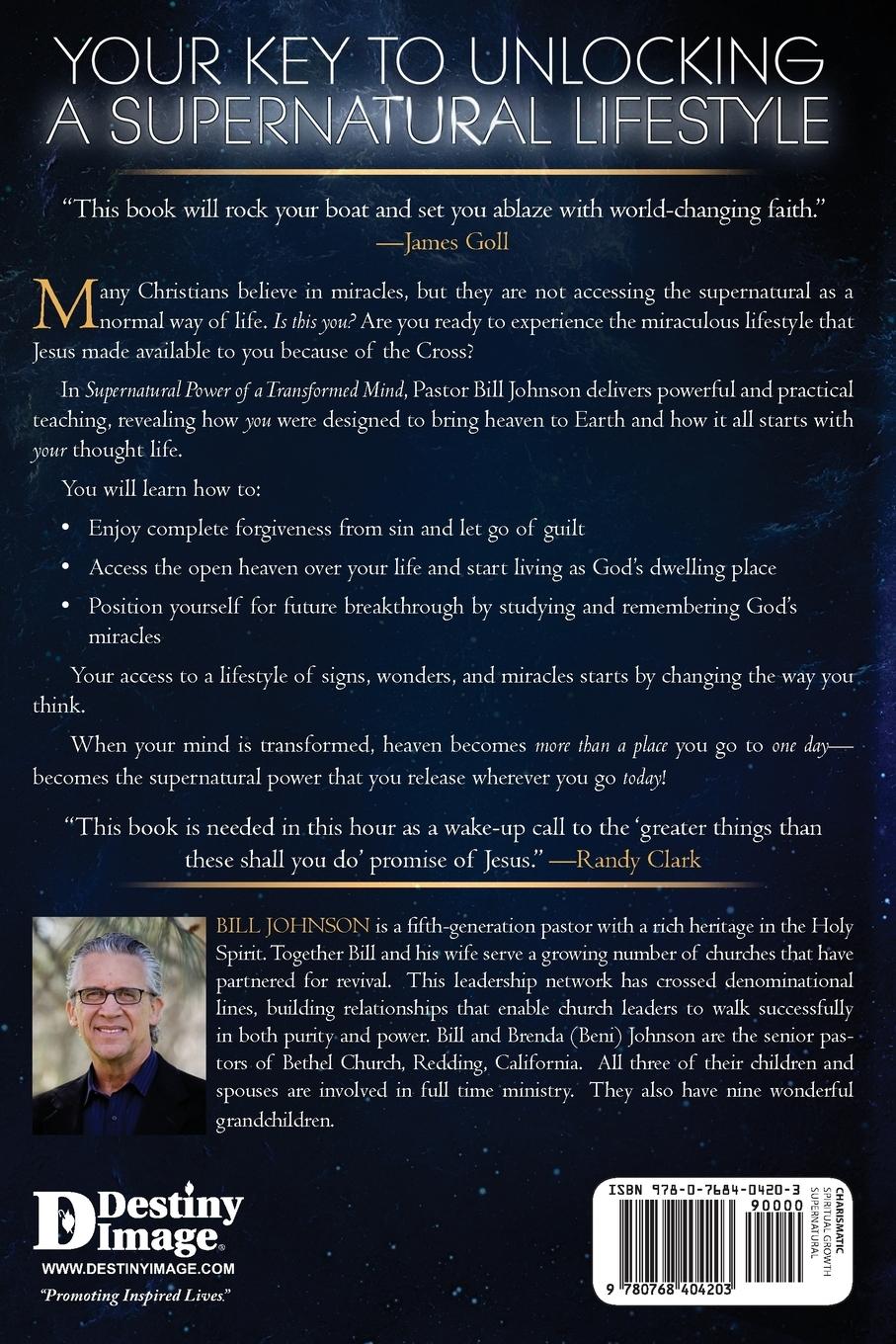 Rückseitencover The Supernatural Power of a Transformed Mind Expanded Edition