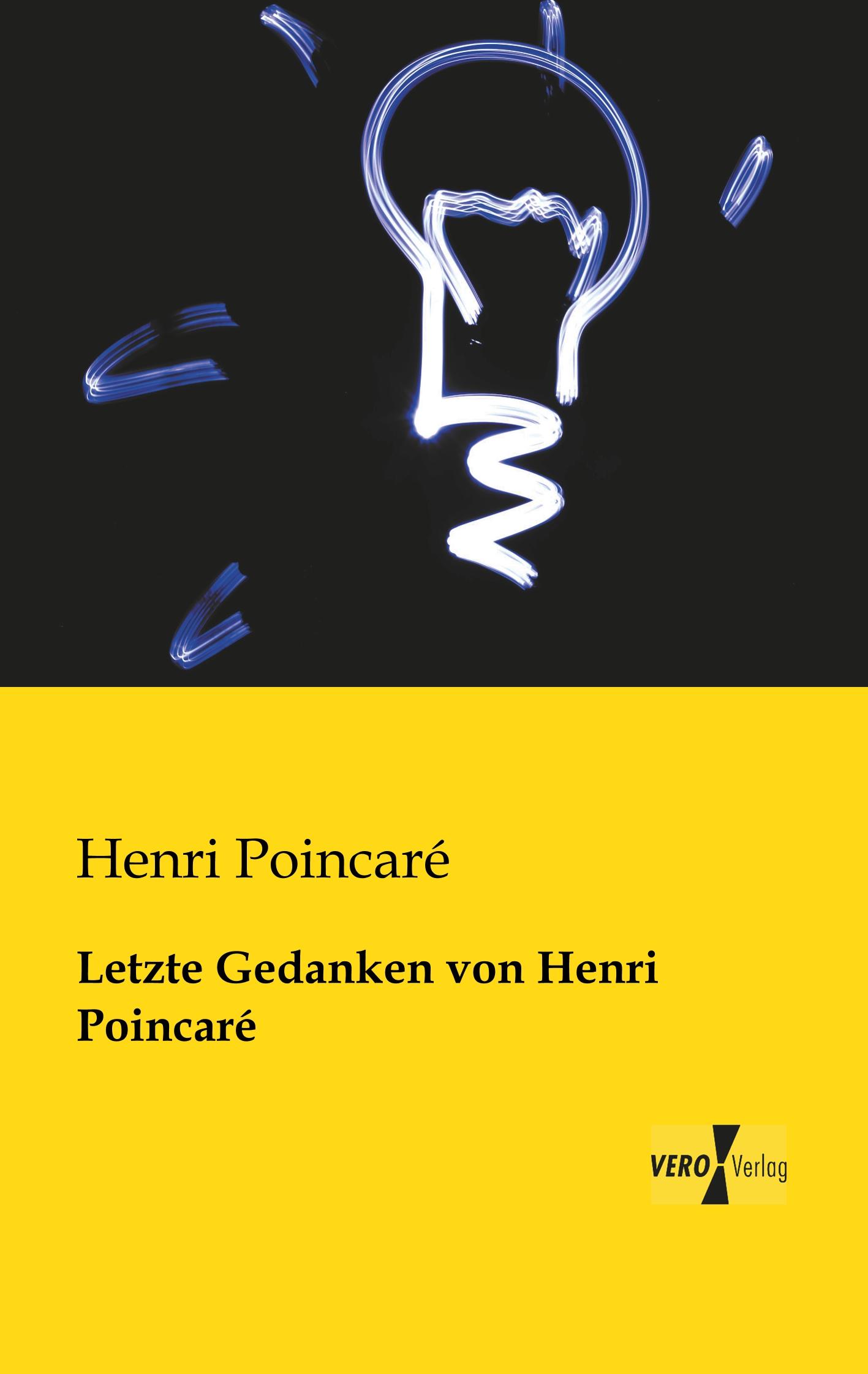 Vorderes Coverbild Letzte Gedanken von Henri Poincaré