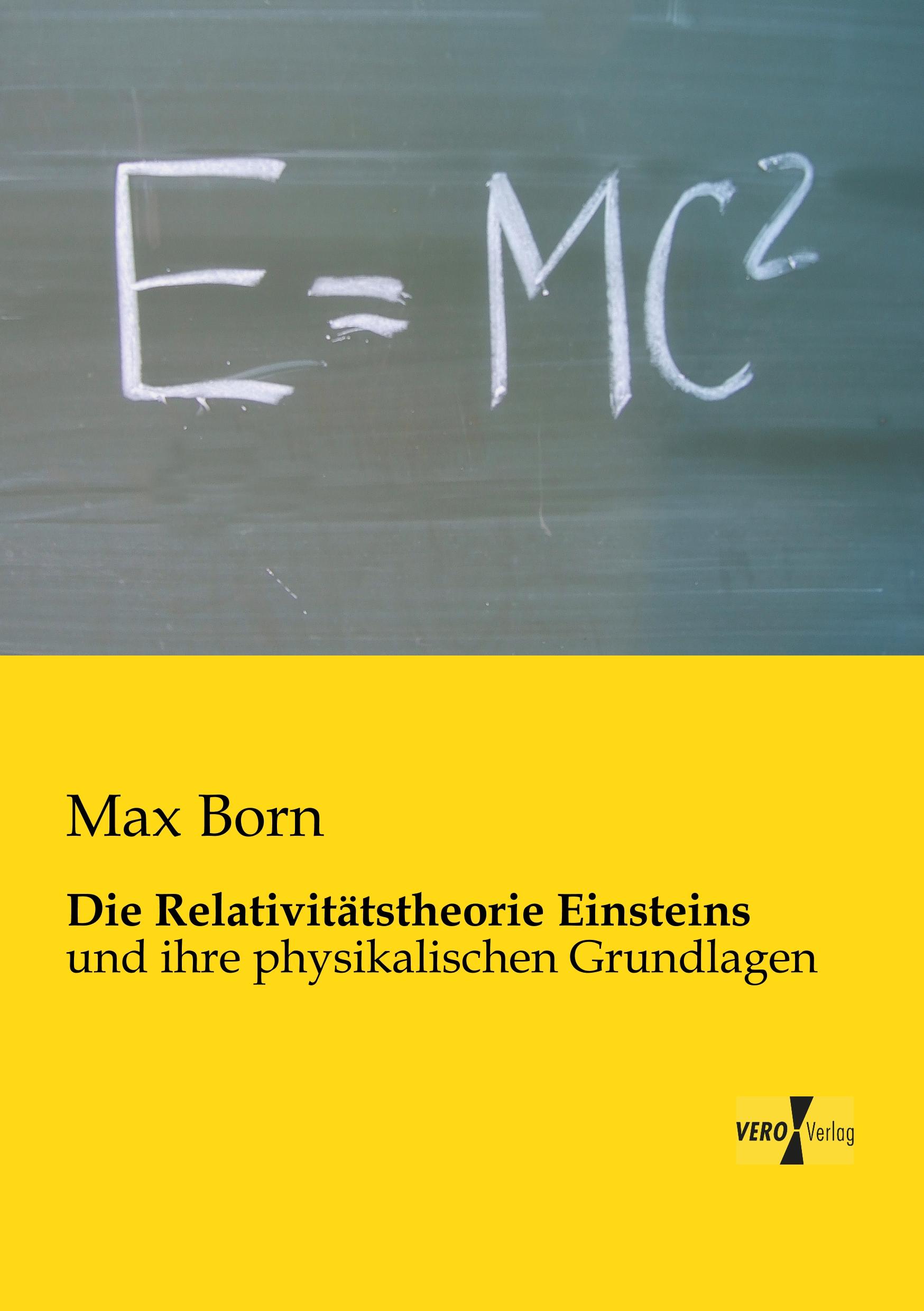 Vorderes Coverbild Die Relativitätstheorie Einsteins