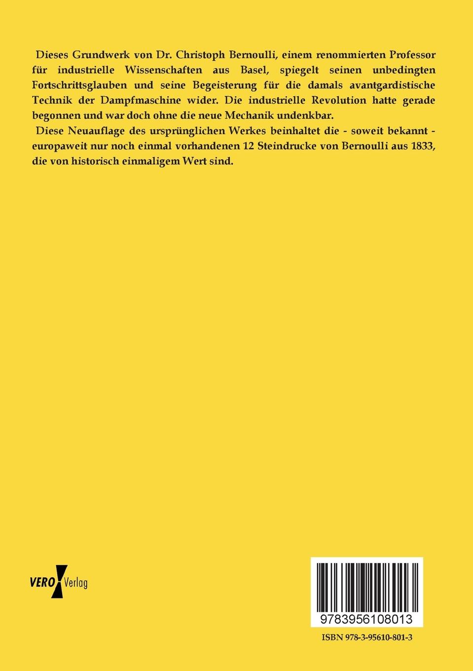 Rückseitencover Handbuch der Dampfmaschinenlehre für Techniker und Freunde der Mechanik