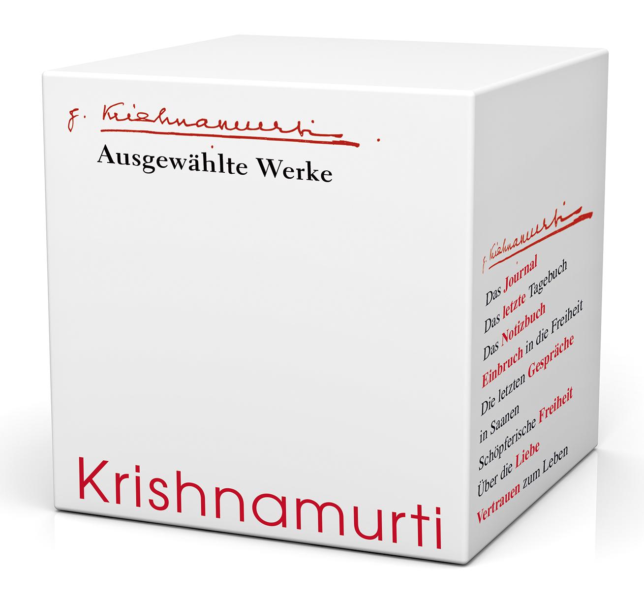 Vorderes Coverbild Krishnamurti Ausgewählte Werke