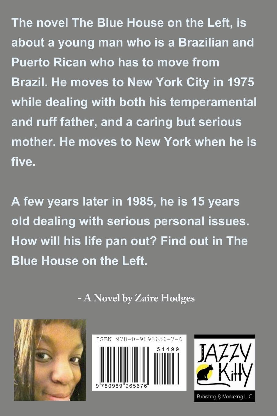 Rückseitencover The Blue House on the Left