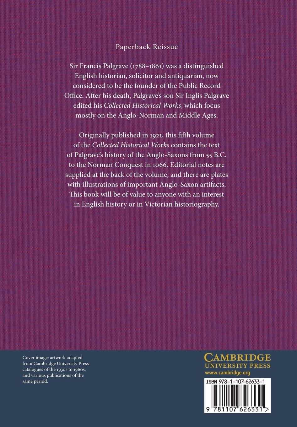 Rückseitencover The Collected Historical Works of Sir Francis Palgrave, K.H.