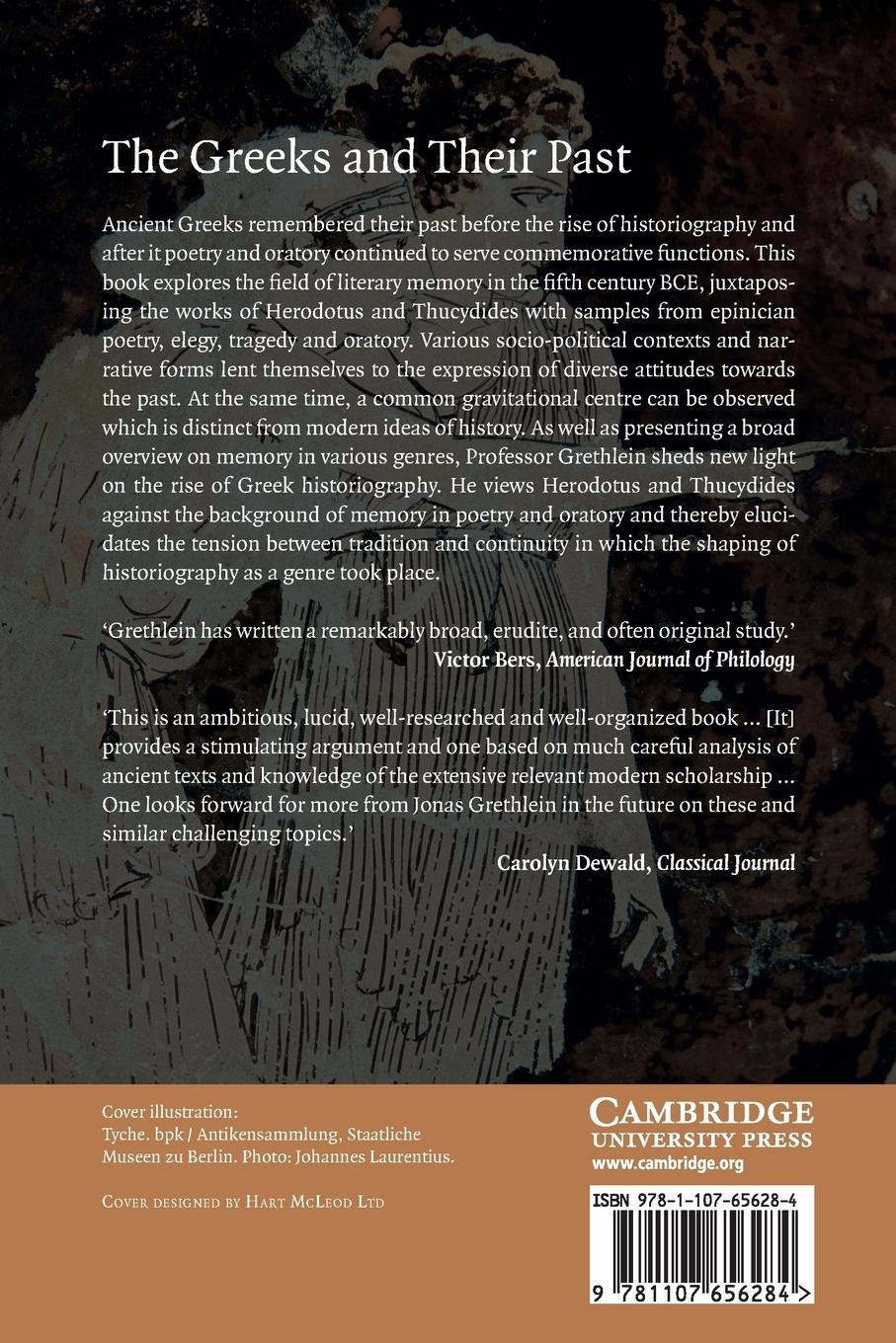 Rückseitencover The Greeks and Their Past