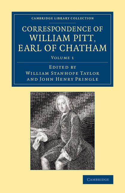 Vorderes Coverbild Correspondence of William Pitt, Earl of Chatham